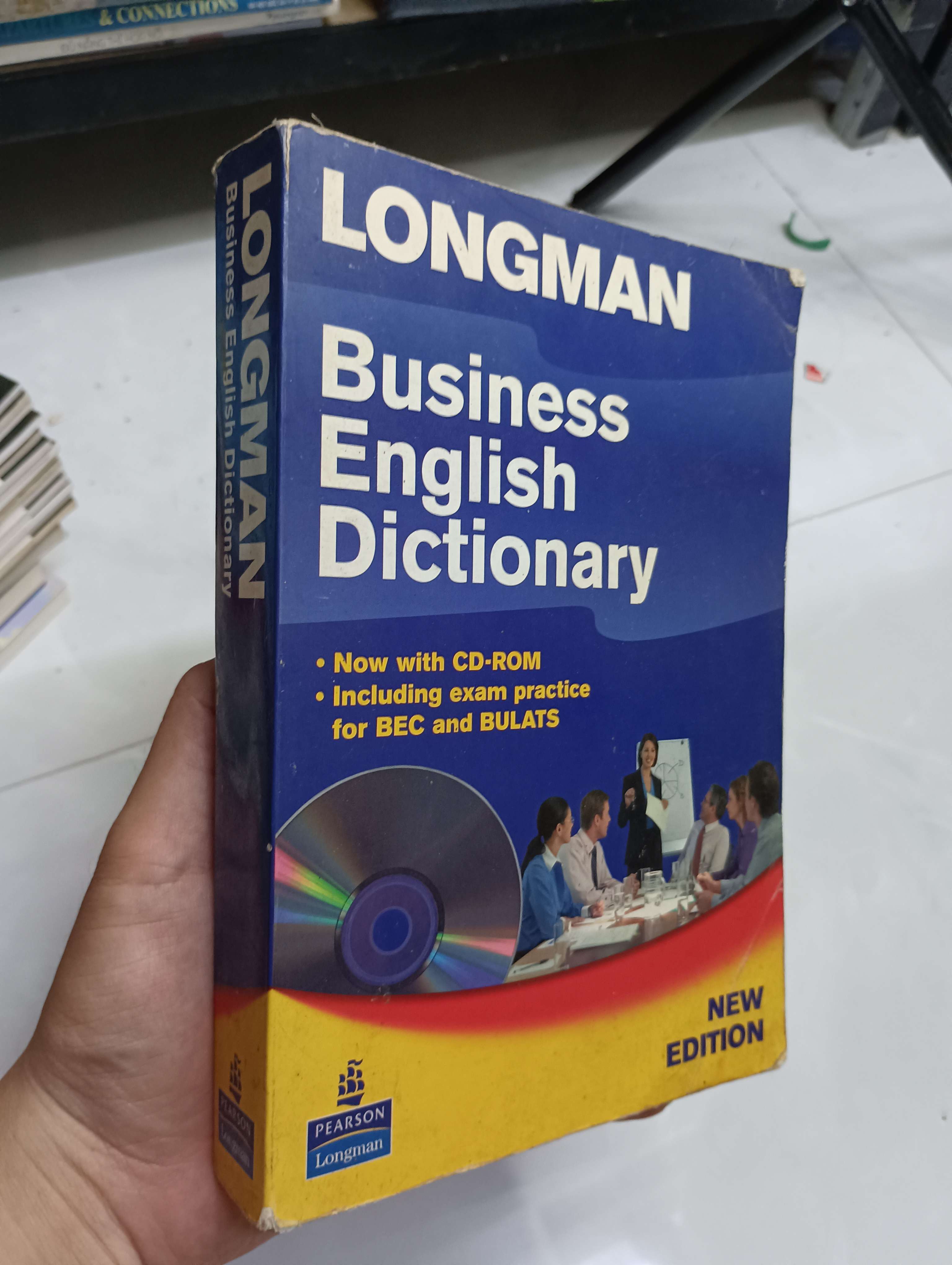 Longman Business English Dictionary 80% ố có CD (Sách học ngoại ngữ) HCM