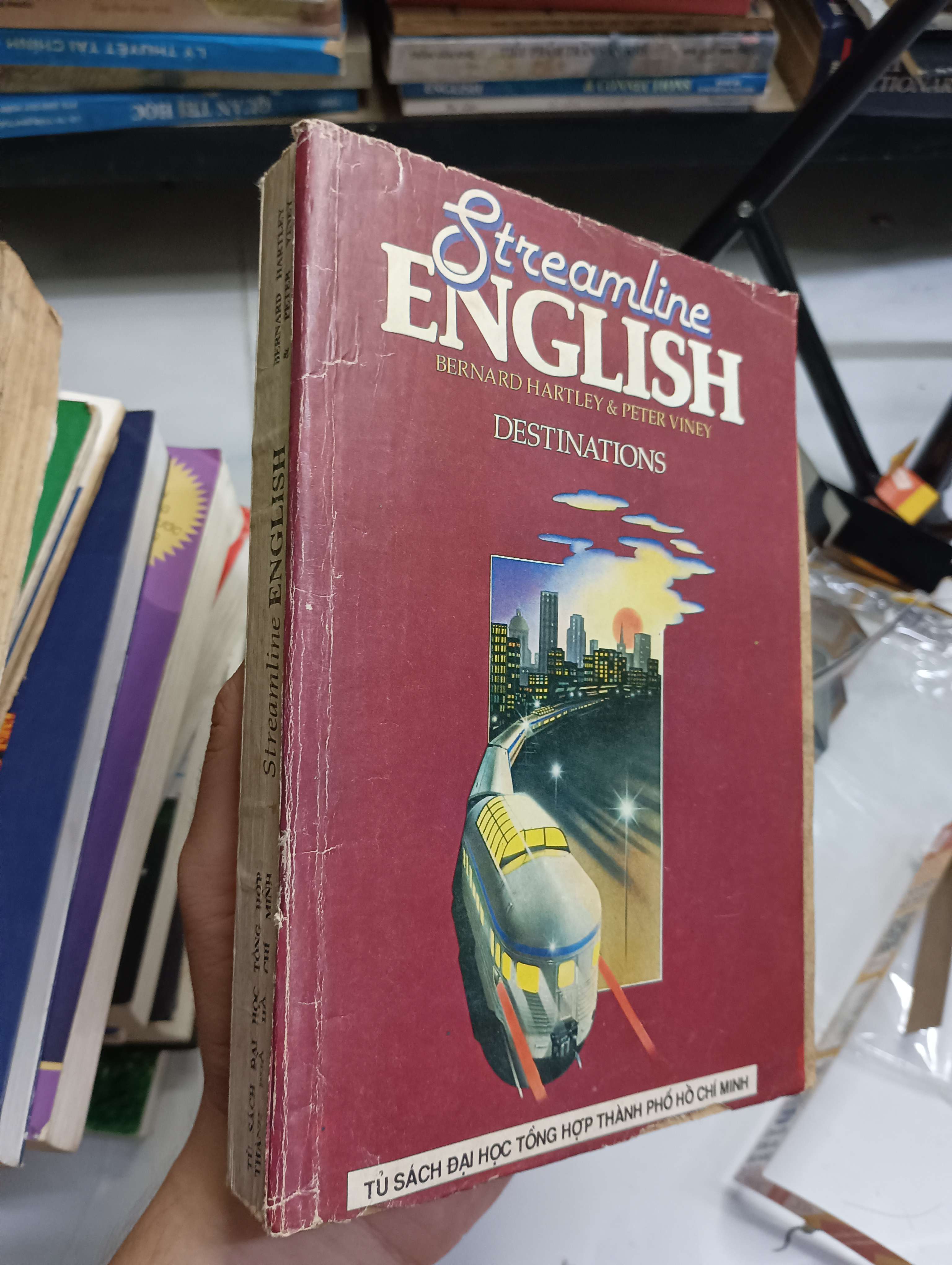 Streamline English Destinations - Bernard Hartley & Peter Viney 1990 80% ố bung gáy nhẹ (Sách học ngoại ngữ) HCM