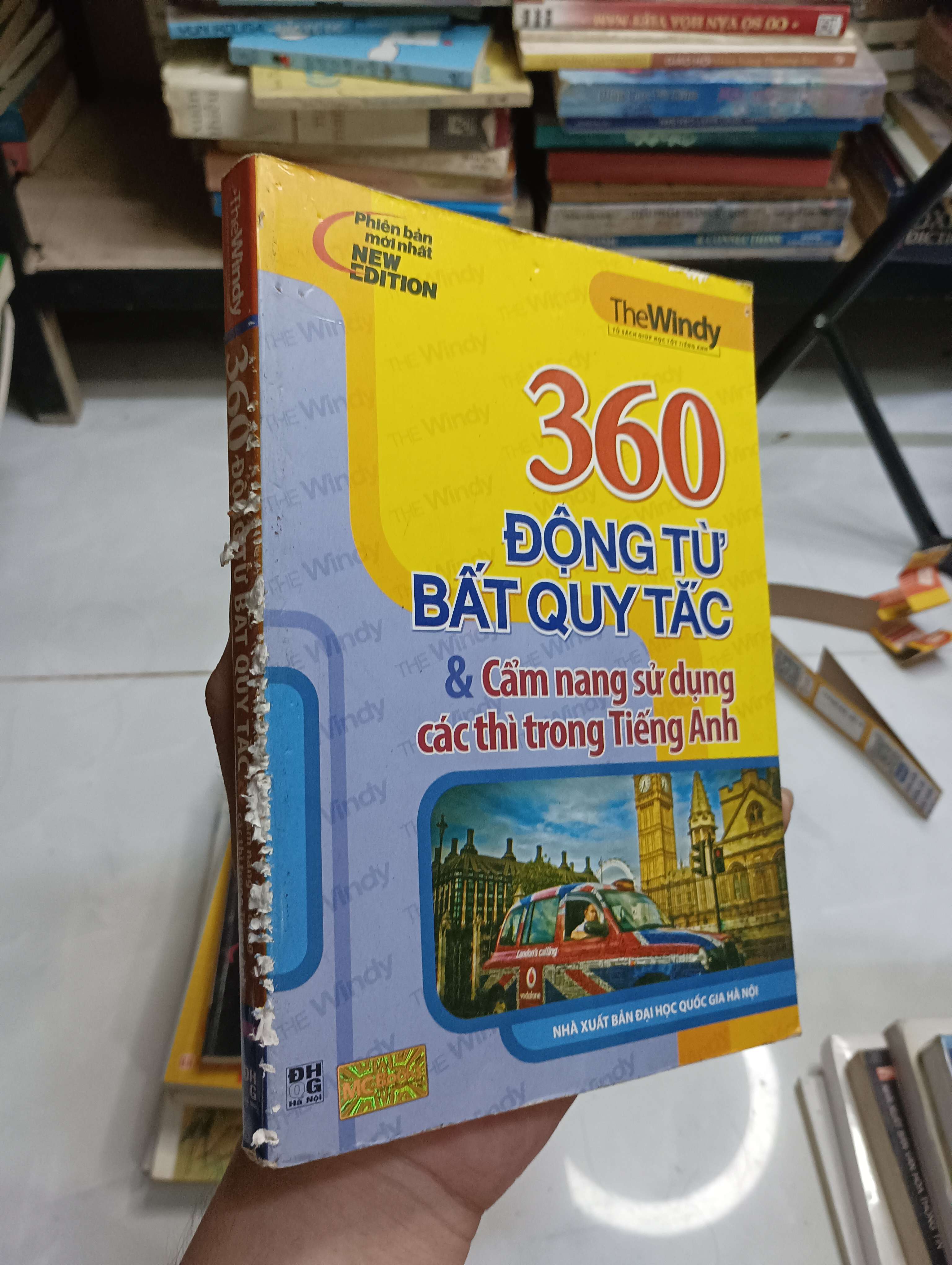 360 Động Từ Bất Quy Tắc & Cẩm nang sử dụng các thì trong Tiếng Anh 2010 (Sách học ngoại ngữ) HCM