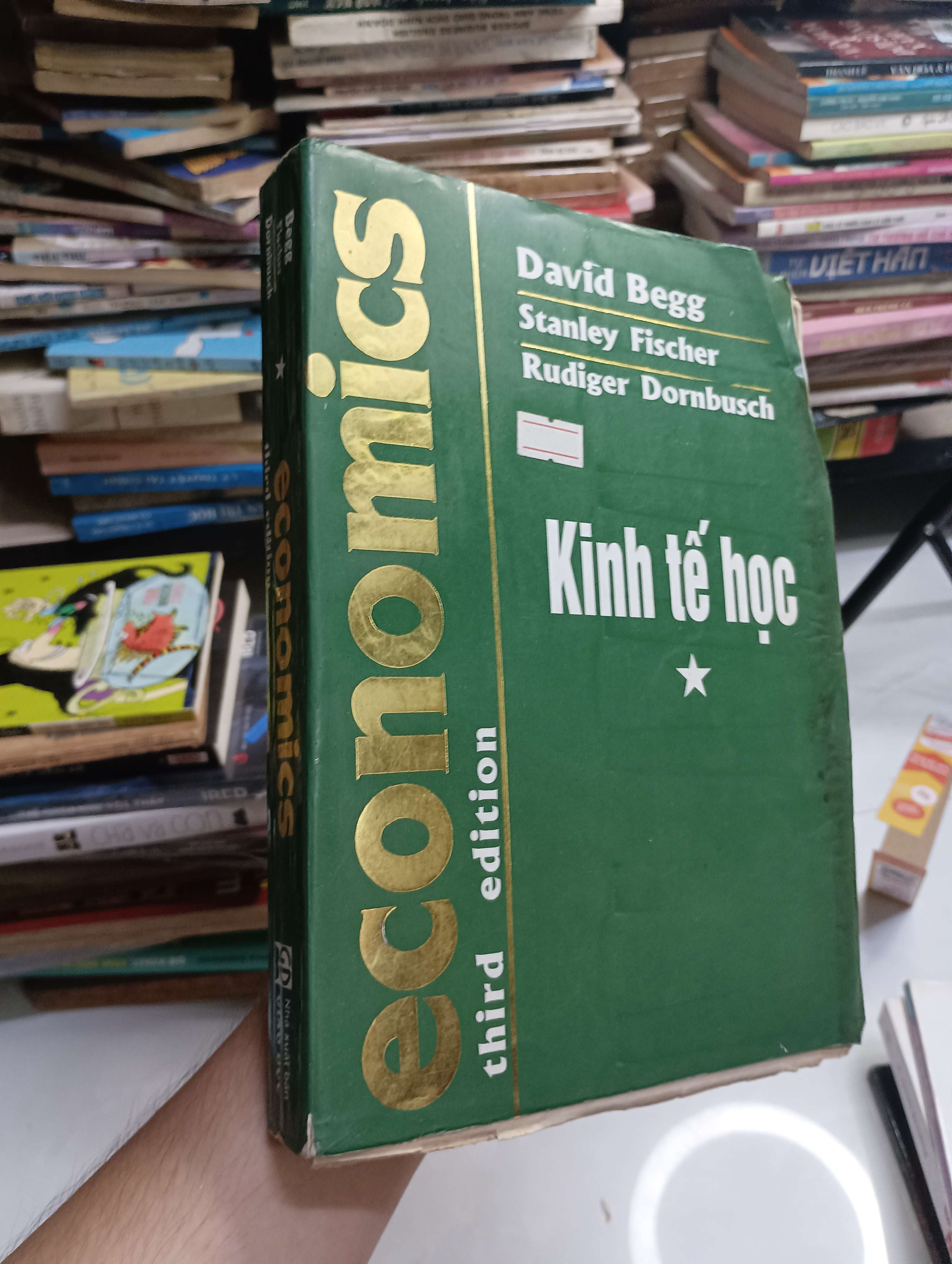 Kinh tế học 1995 70% ố rách trang đầu (Sách giáo khoa - giáo trình) HCM
