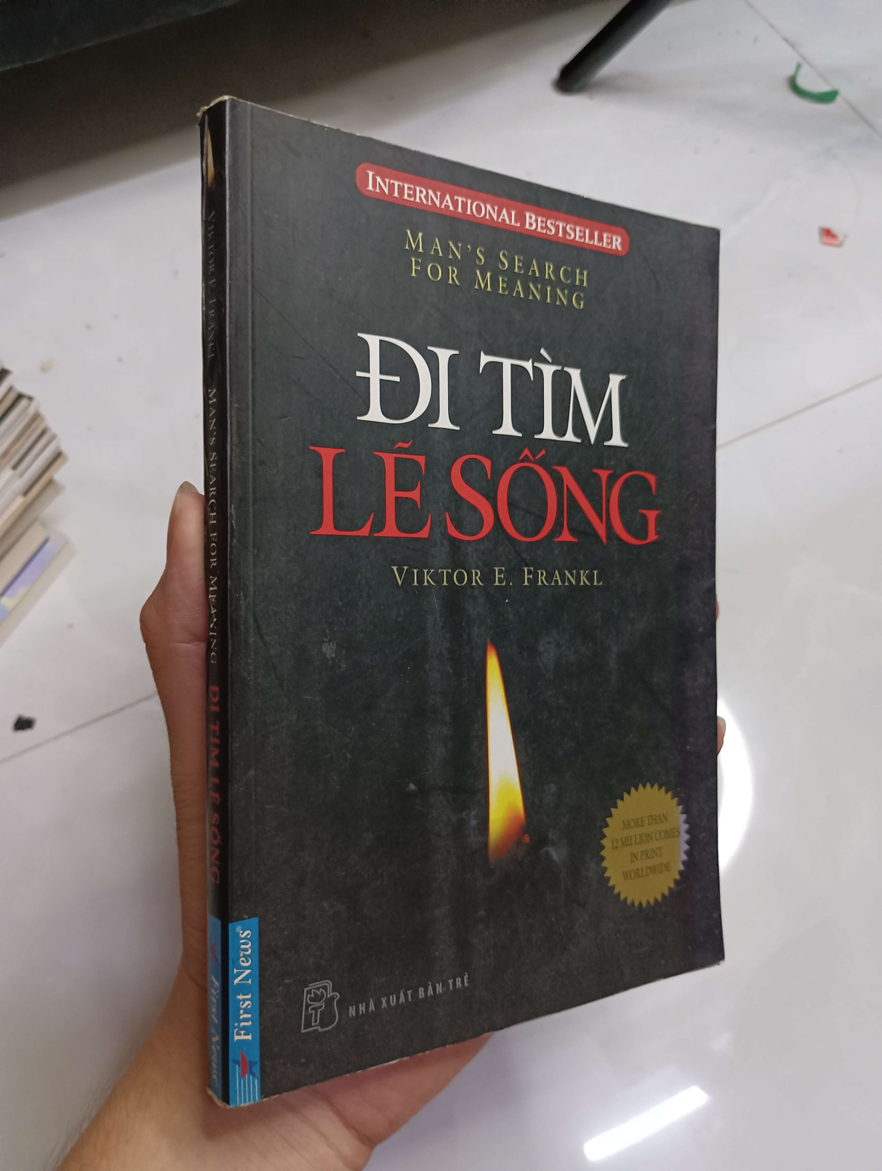 Đi Tìm Lẽ Sống - Viktor E. Frankl 2014 80% ố (Văn học nước ngoài) HCM