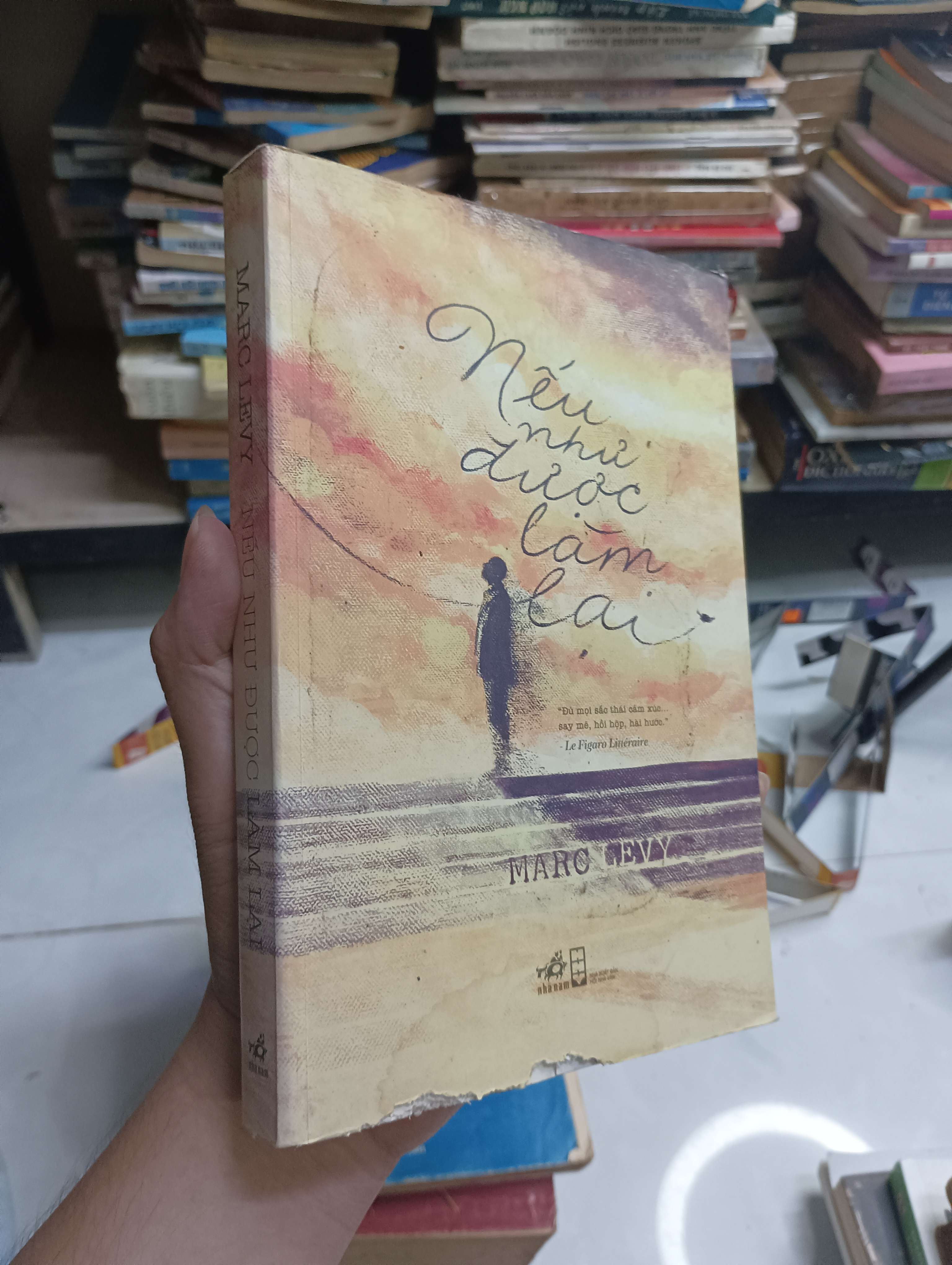 Nếu Như Được Làm Lại - Marc Levy 2015 80% ố bìa bẩn rách nhẹ (Tiểu Thuyết) HCM