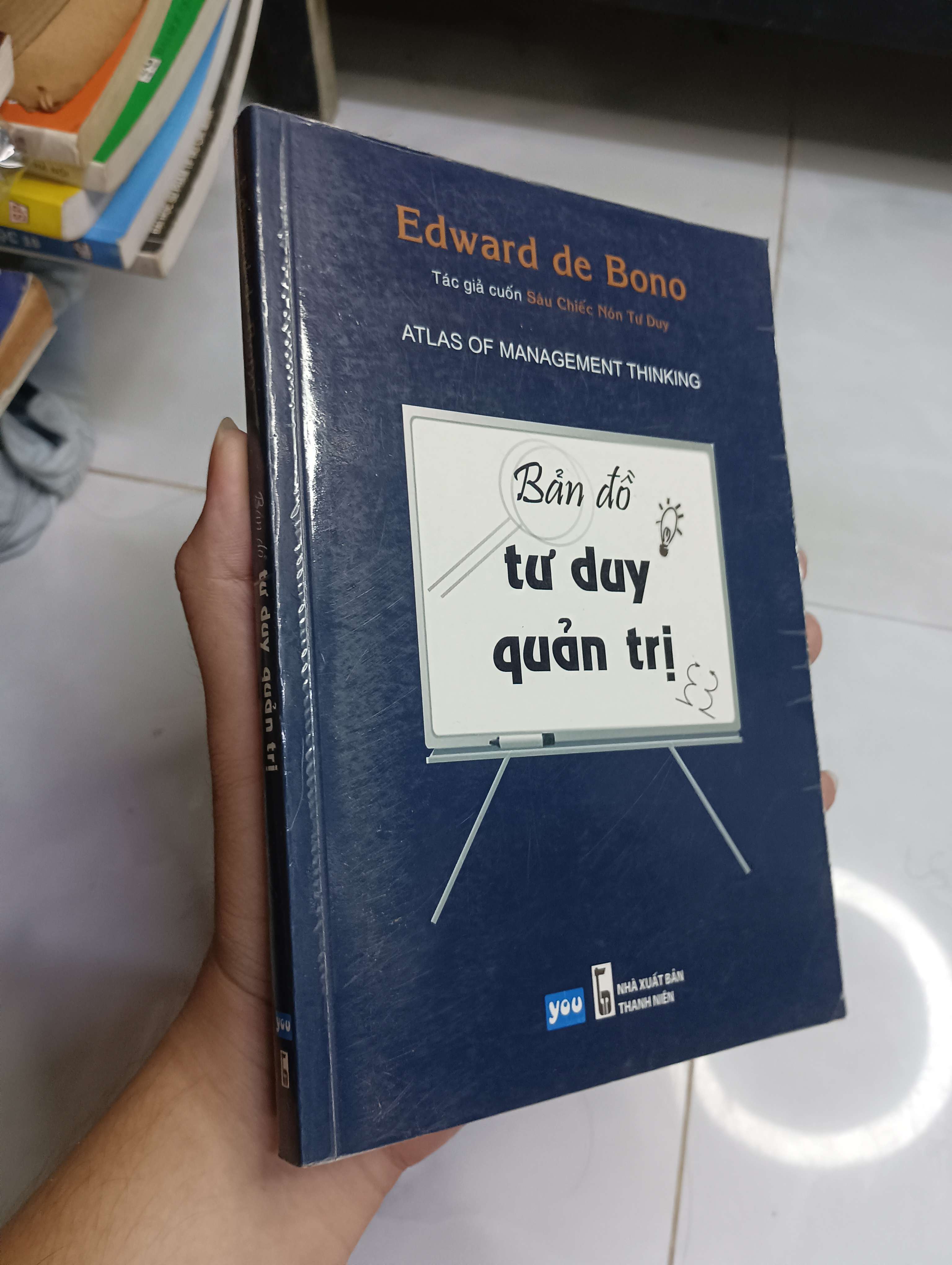 Bản Đồ Tư Duy Quản Trị - Edward de Bono 2010 80% ố (Kinh doanh - Marketing) HCM