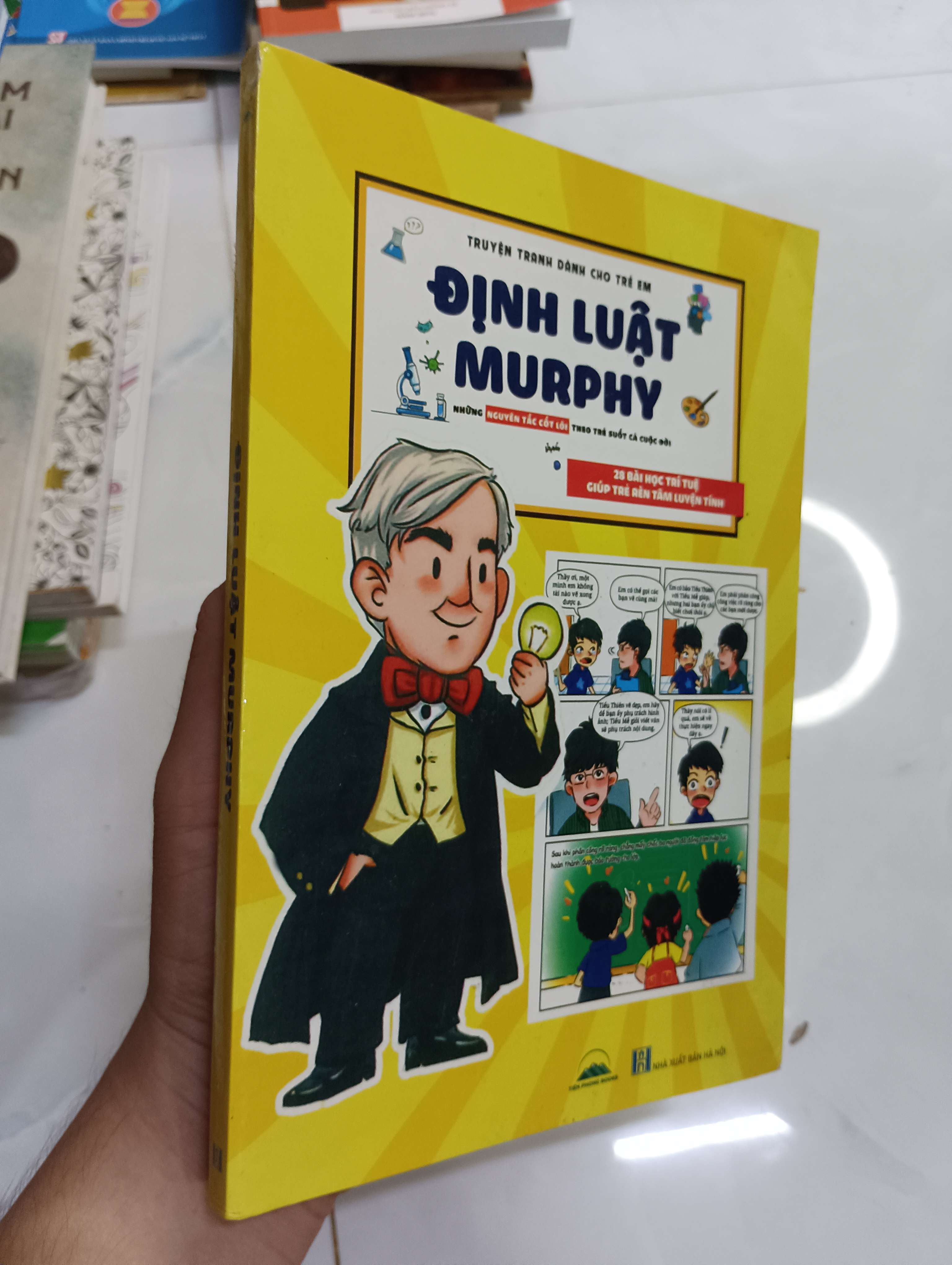 Định luật Murphy - Những nguyên tắc cốt lõi theo trẻ suốt cả cuộc đời 2024 80% (Sách thiếu nhi) HCM