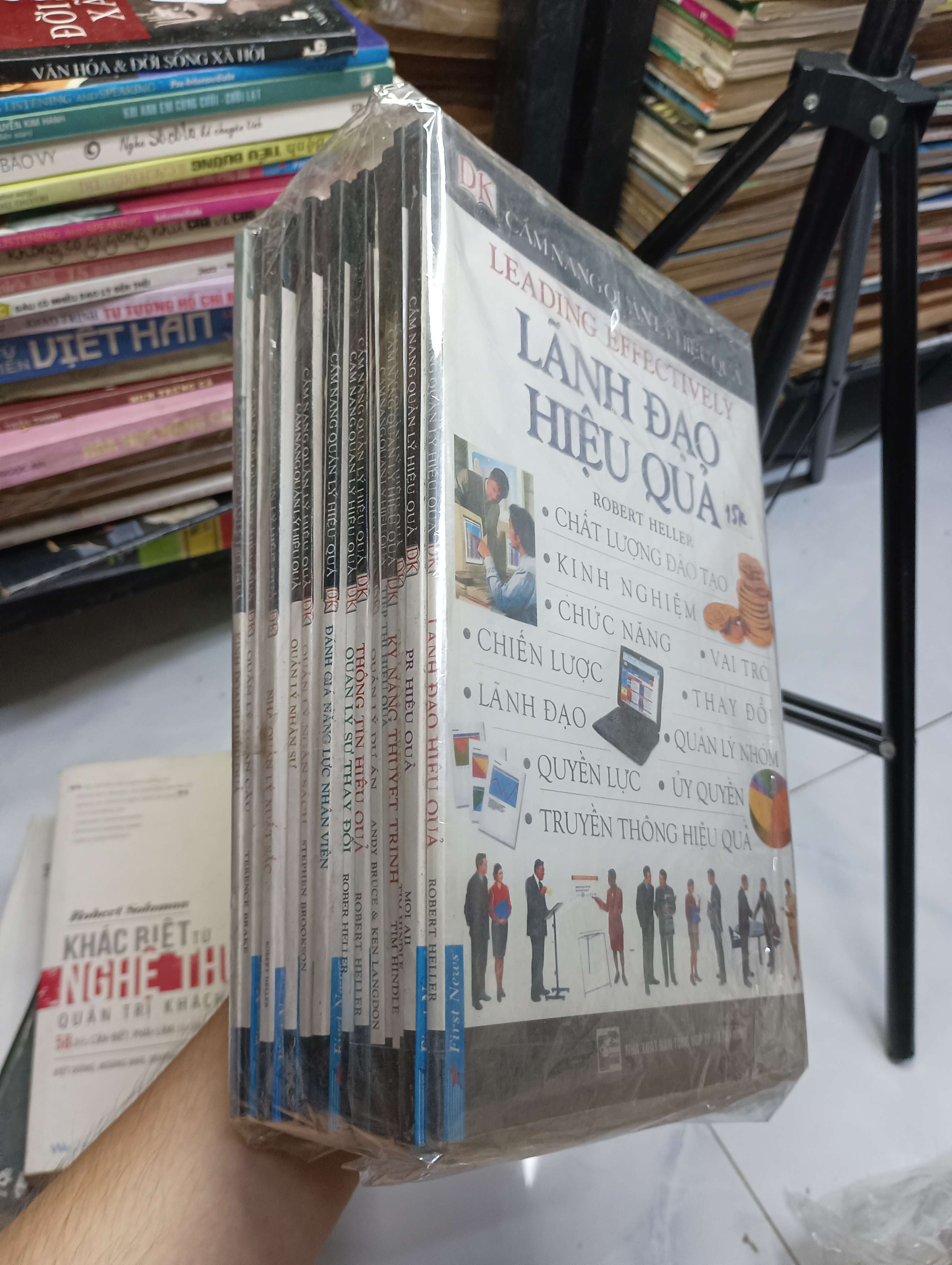 Cẩm nang quản lý hiệu quả (16 quyển) - Robert Heller 80% ố (Kinh doanh - Marketing) HCM