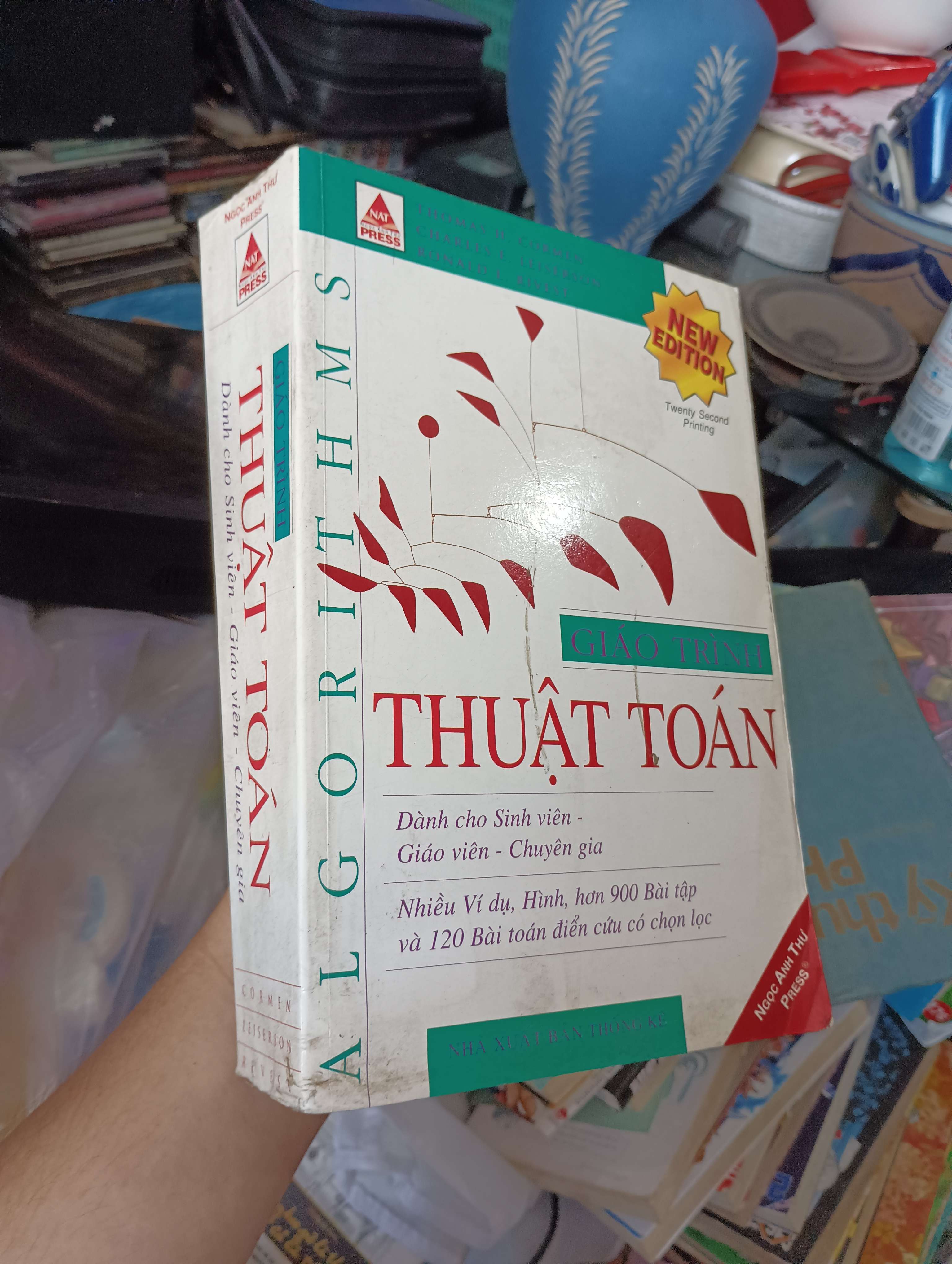 Giáo Trình Thuật Toán - Thomas H. Cormen, Charles E. Leiserson, Ronald L. Rivest 2002 (Sách giáo khoa - giáo trình) KSX