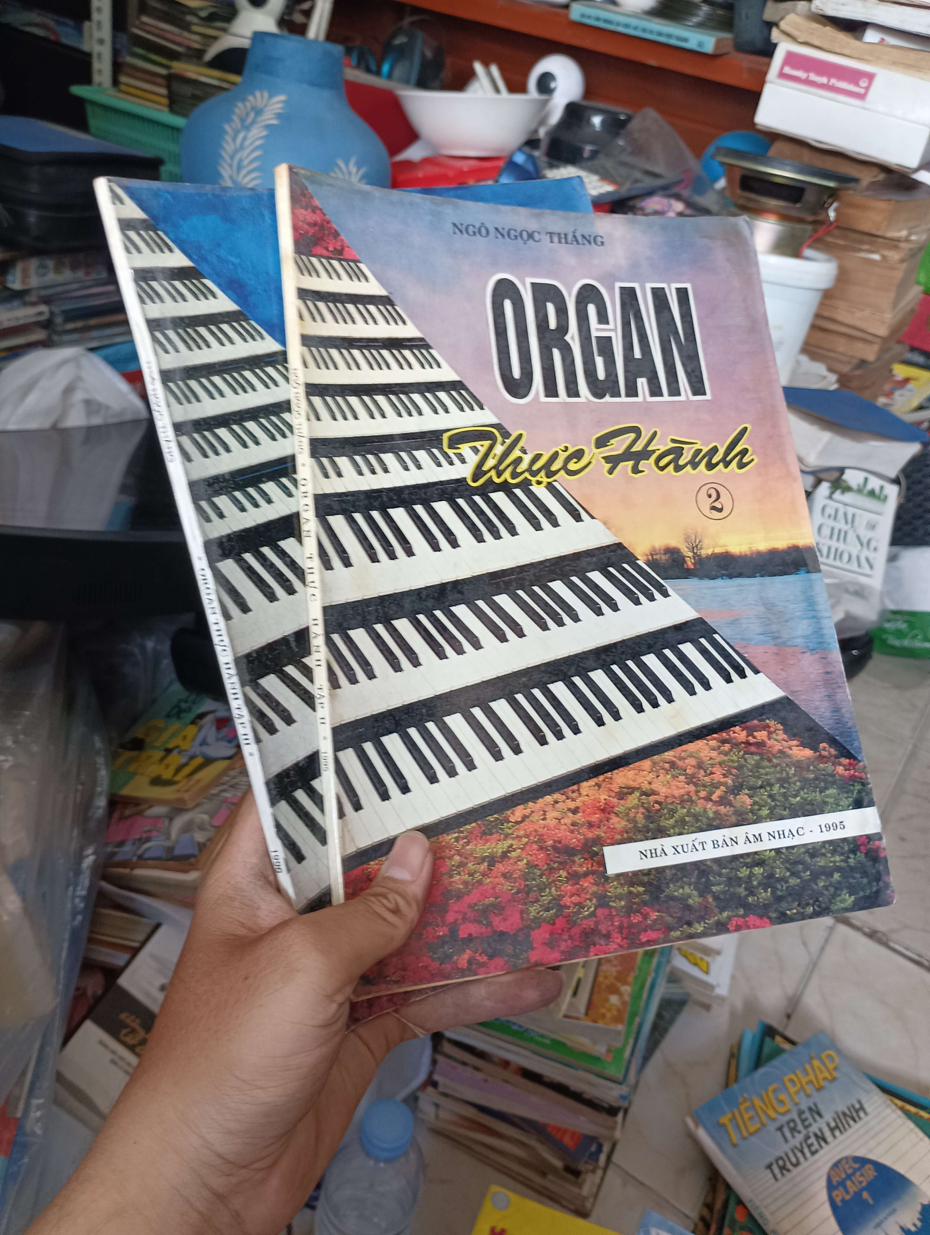 Organ Thực Hành (2 Tập ) - Ngô Ngọc Thắng 1995 (Sách kiến thức tổng hợp) KSX