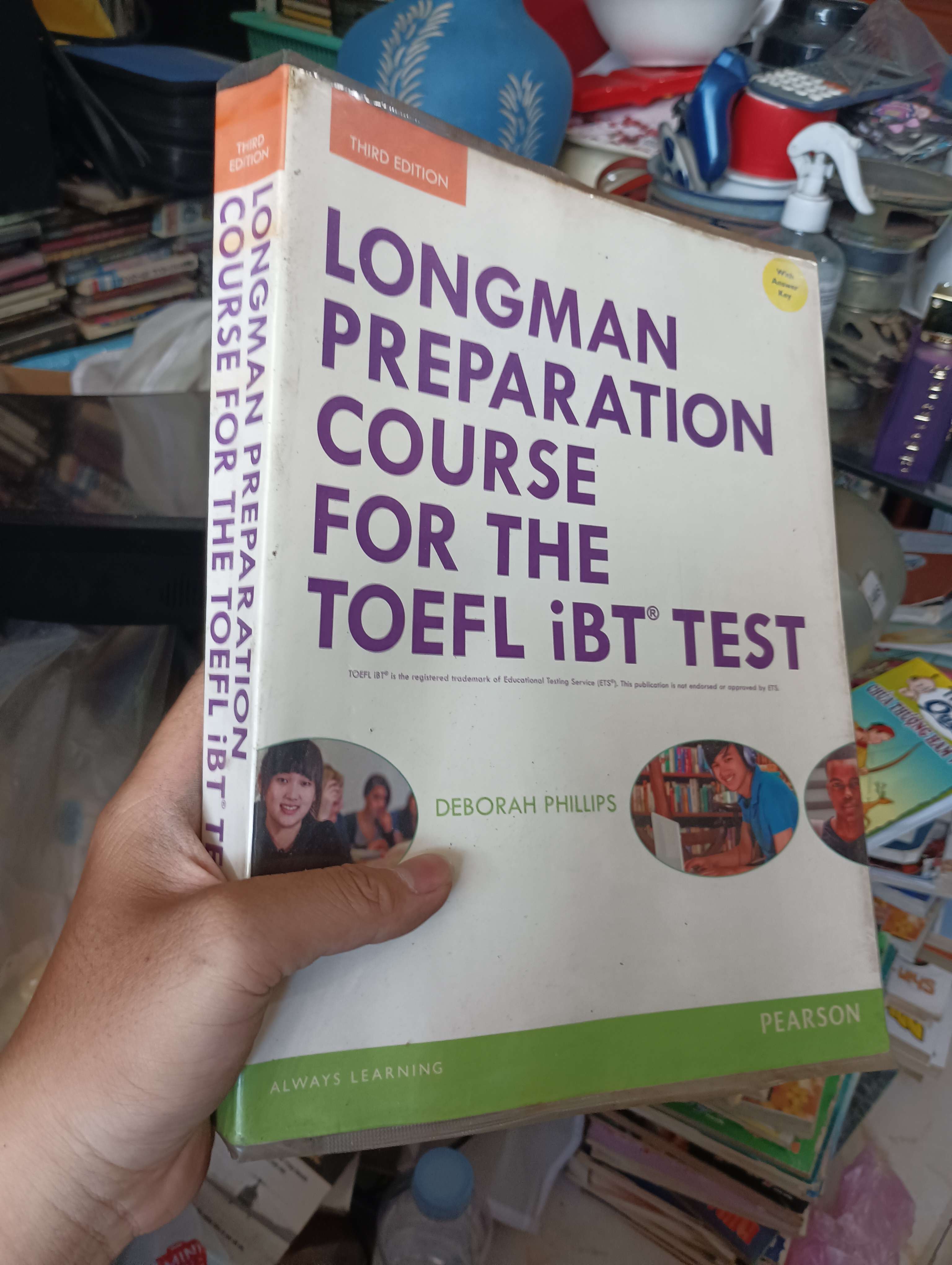 LONGMAN PREPARATION COURSE FOR THE TOEFL iBT TEST - DEBORAH PHILLIPS (Sách học ngoại ngữ) KSX