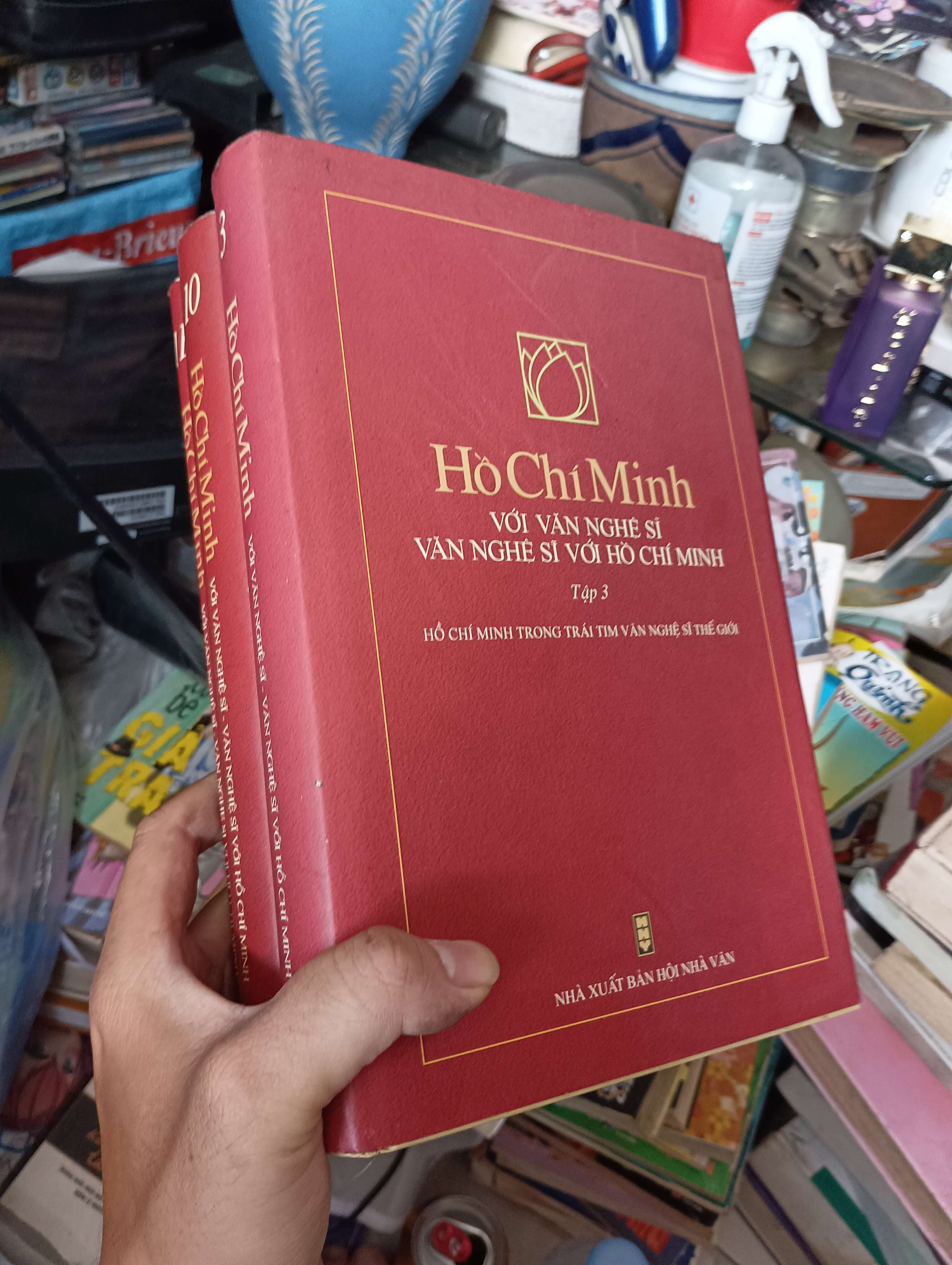 Hồ Chí Minh với văn nghệ sĩ, văn nghệ sĩ với Hồ Chí Minh (Tập 3, 10 & 11) 2012 (Văn học Việt Nam) KSX