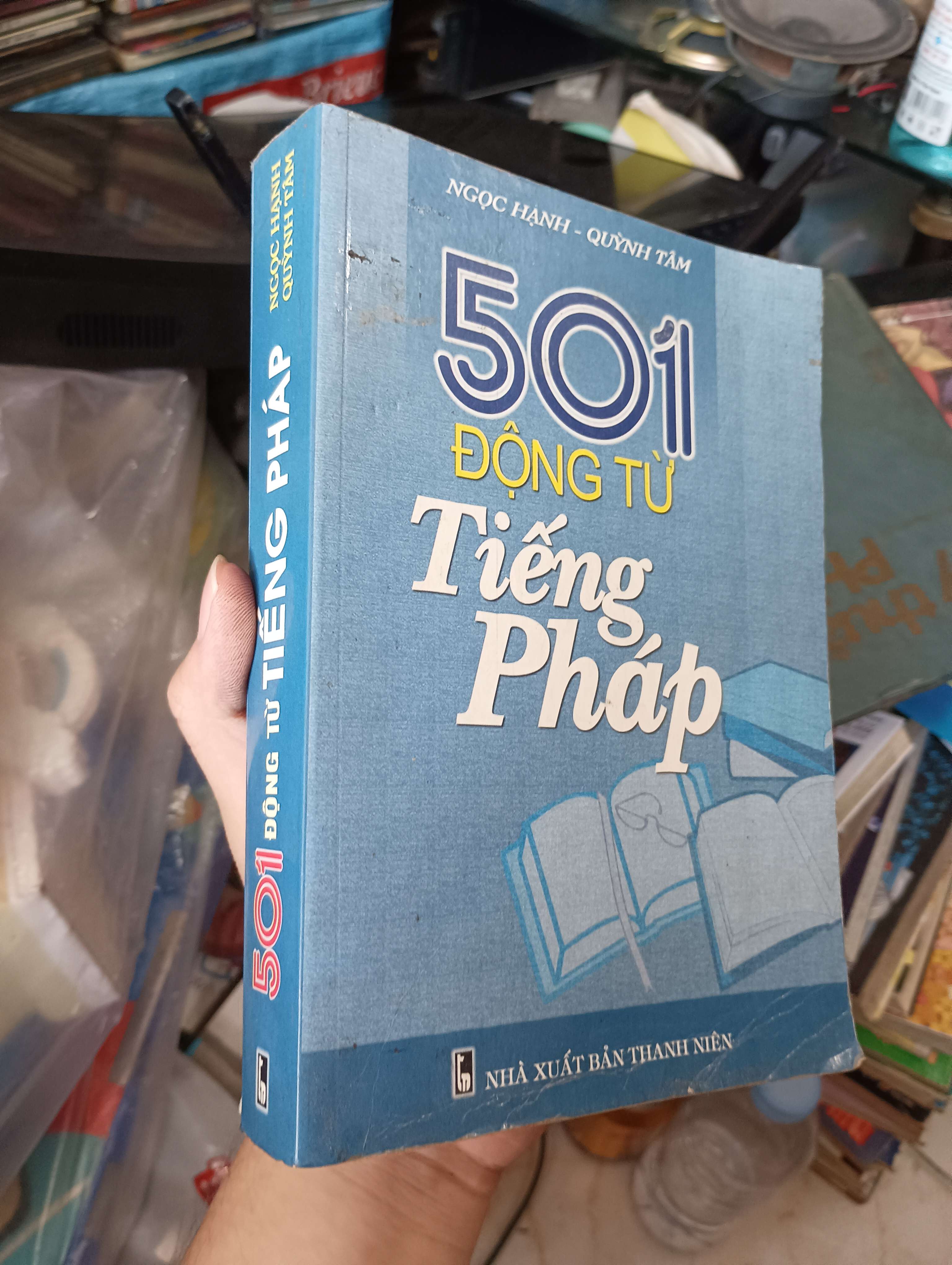 501 Động Từ Tiếng Pháp - Ngọc Hạnh - Quỳnh Tâm (Sách học ngoại ngữ) KSX