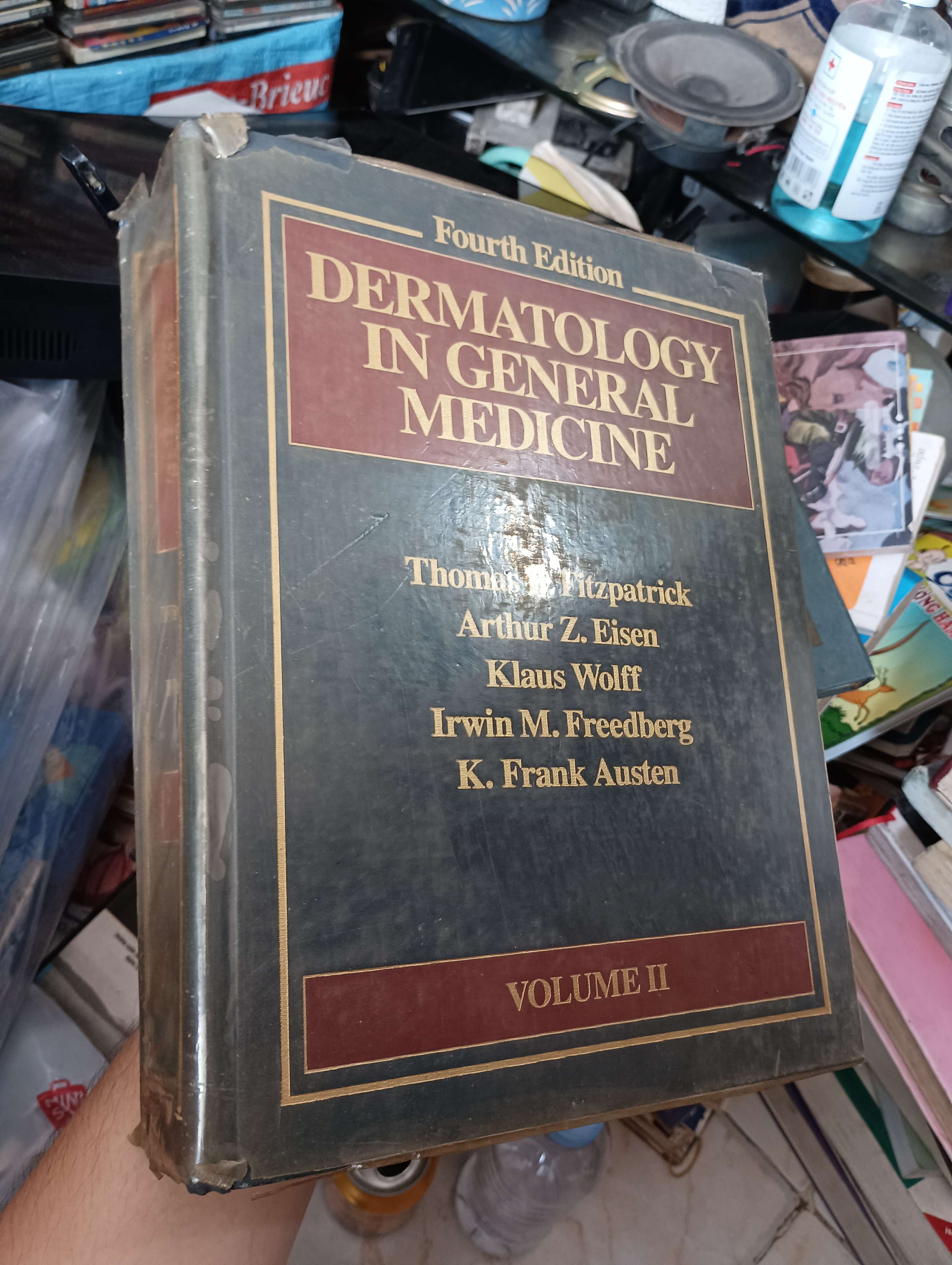 DERMATOLOGY IN GENERAL MEDICINE - Thomas Fitzpatrick, Arthur Z. Eisen, Klaus Wolff, Irwin M. Freedberg, K. Frank Austen (Sách ngoại) KSX