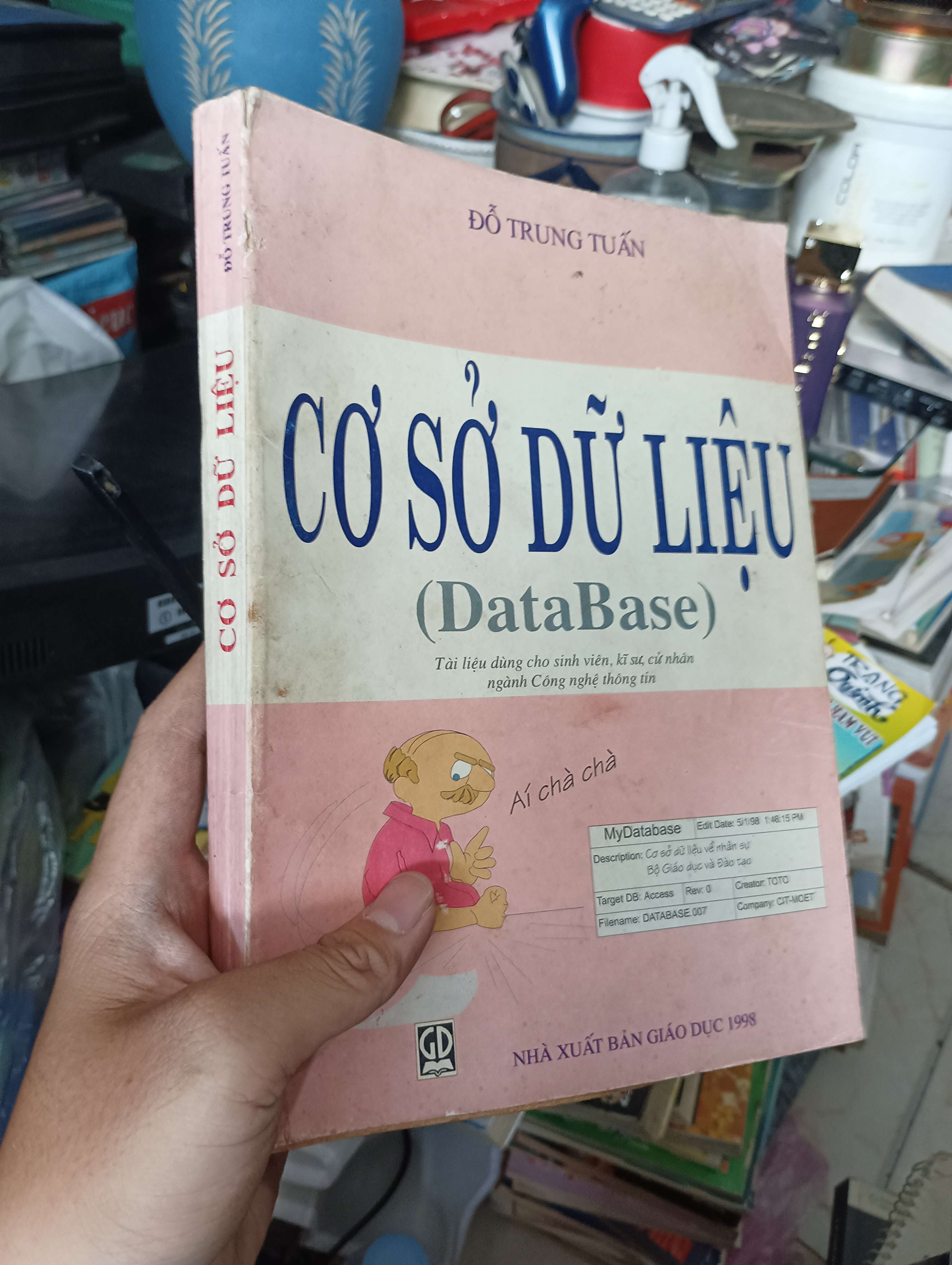 Cơ Sở Dữ Liệu - Đỗ Trung Tuấn 1997 (Sách giáo khoa - giáo trình) KSX