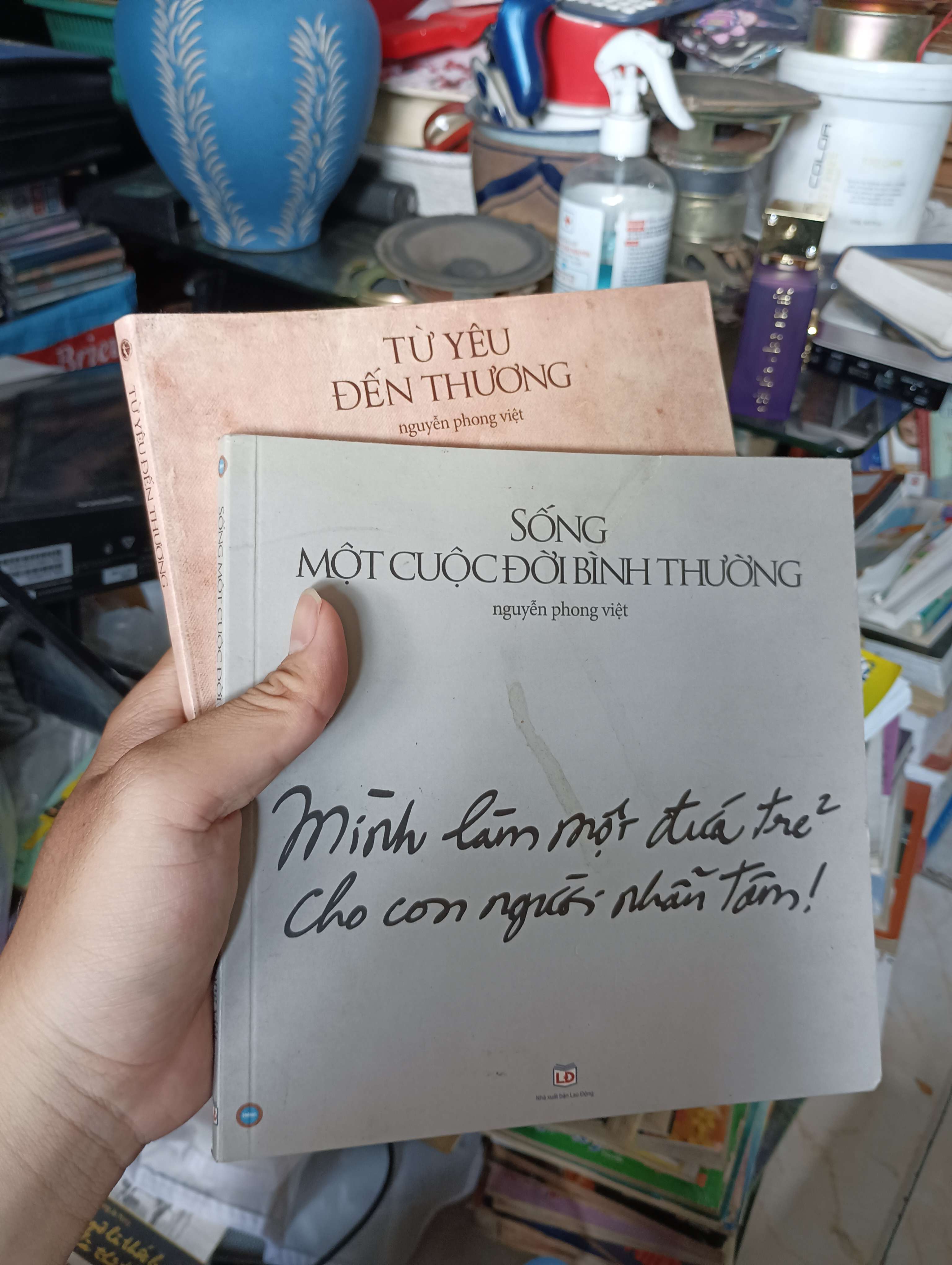 SỐNG MỘT CUỘC ĐỜI BÌNH THƯỜNG (2 quyển) - Nguyễn Phong Việt 2016 (Văn học Việt Nam) KSX