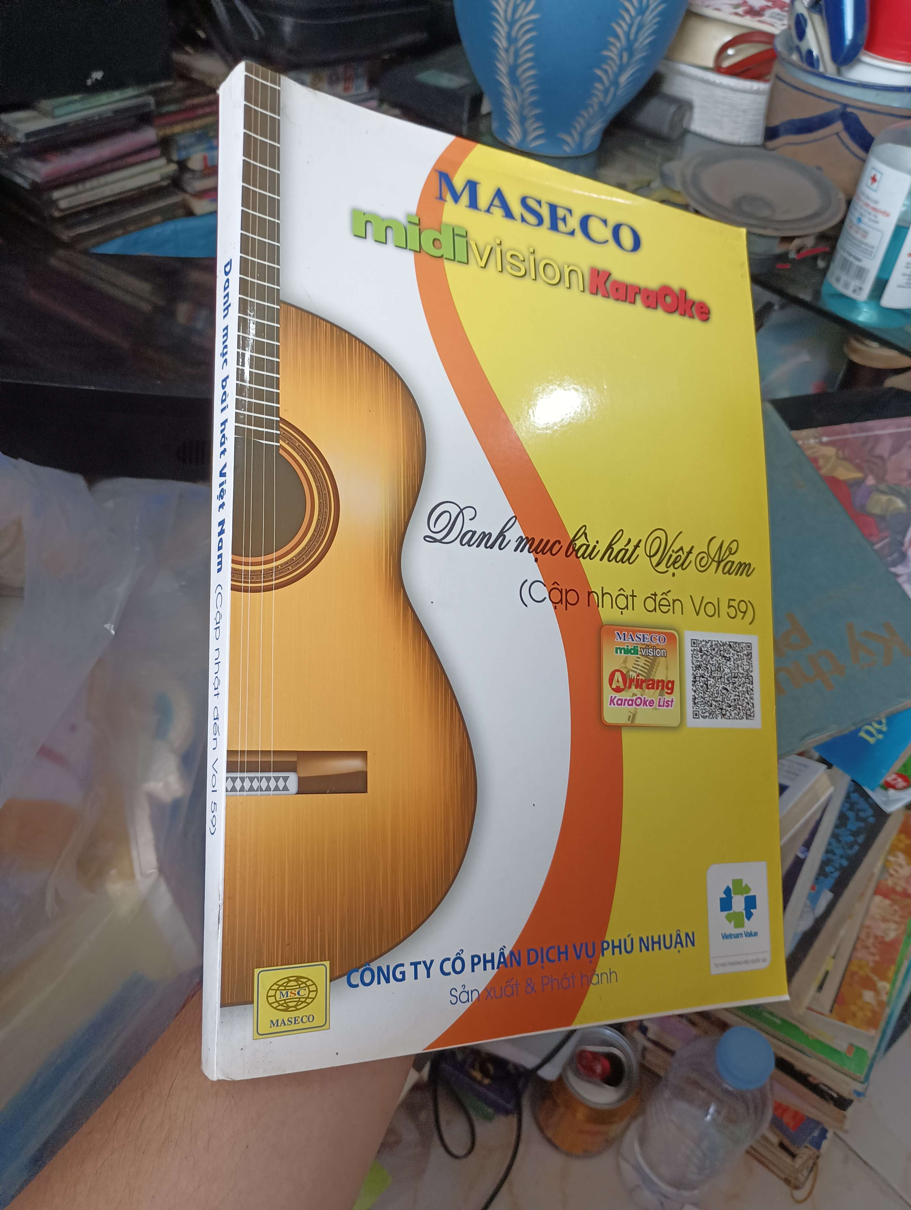 Danh mục bài hát Việt Nam (Cập nhật đến Vol 59) (Sách văn học) KSX