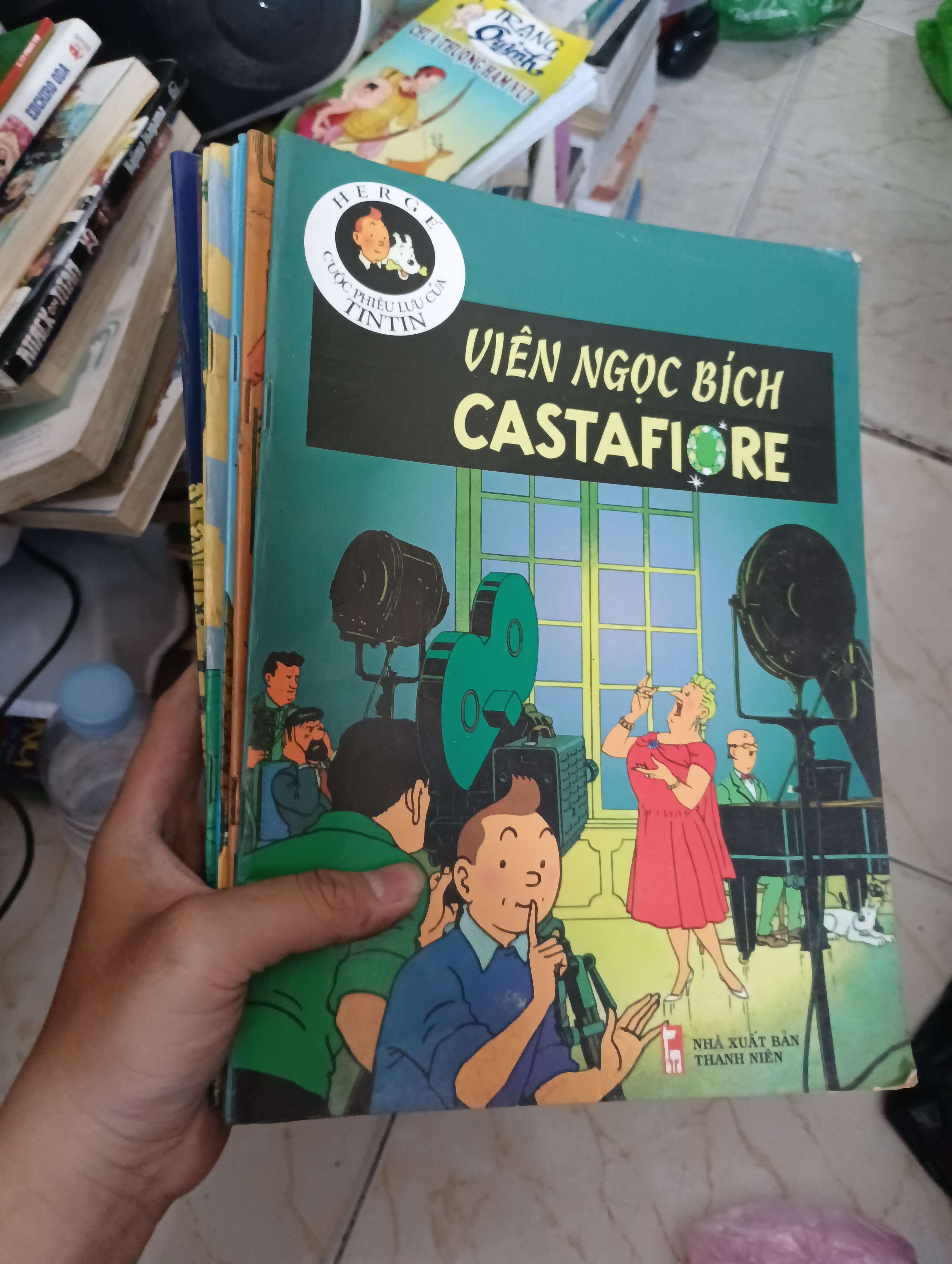 VIÊN NGỌC BÍCH CASTAFIORE (9 quyển) - HERGÉ 1996 (Sách văn học) KSX