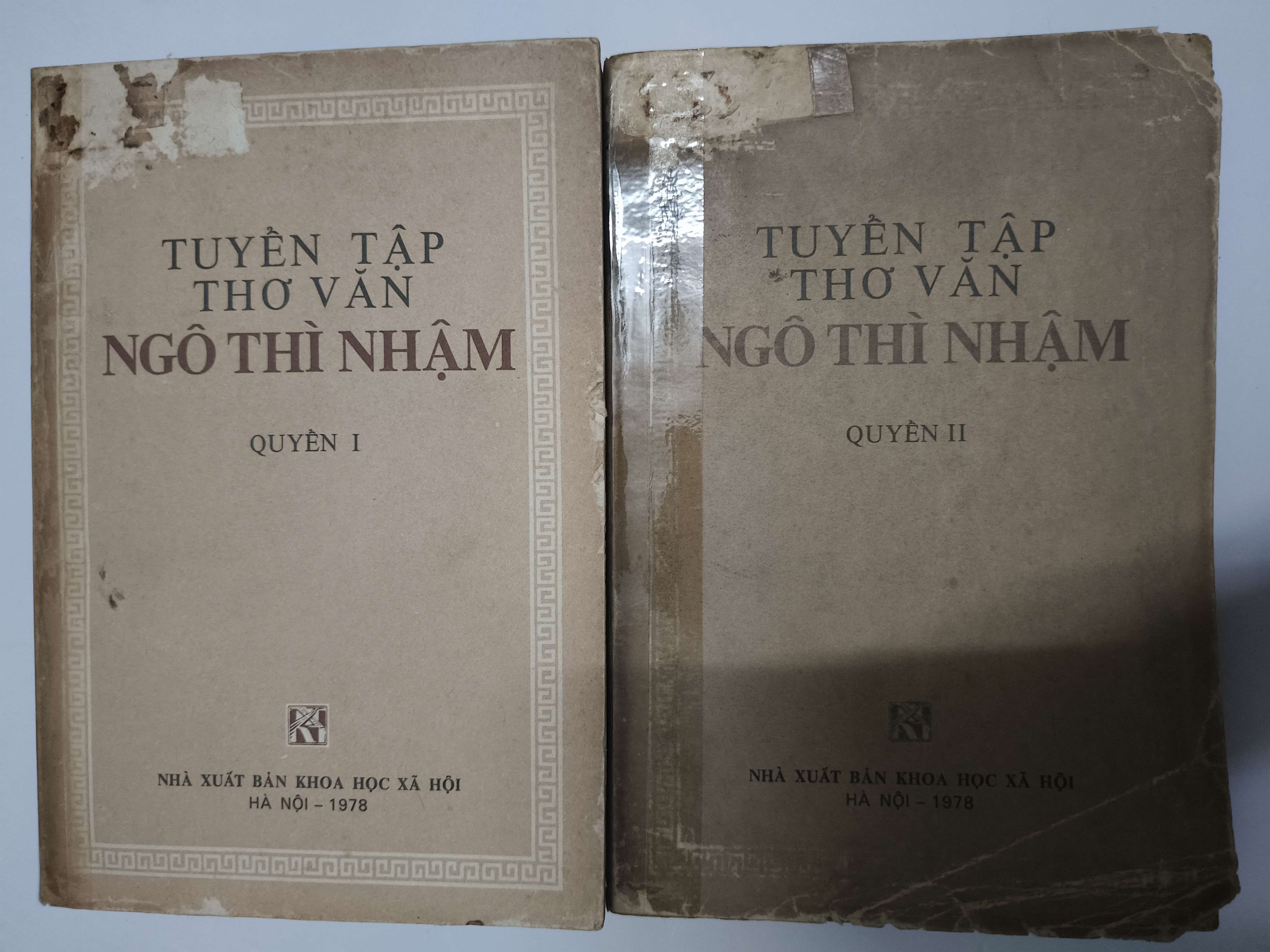 Tuyển tập thơ văn Ngô Thì Nhậm - Xb 1978 - 937 trang (Sách văn học) ANTQ