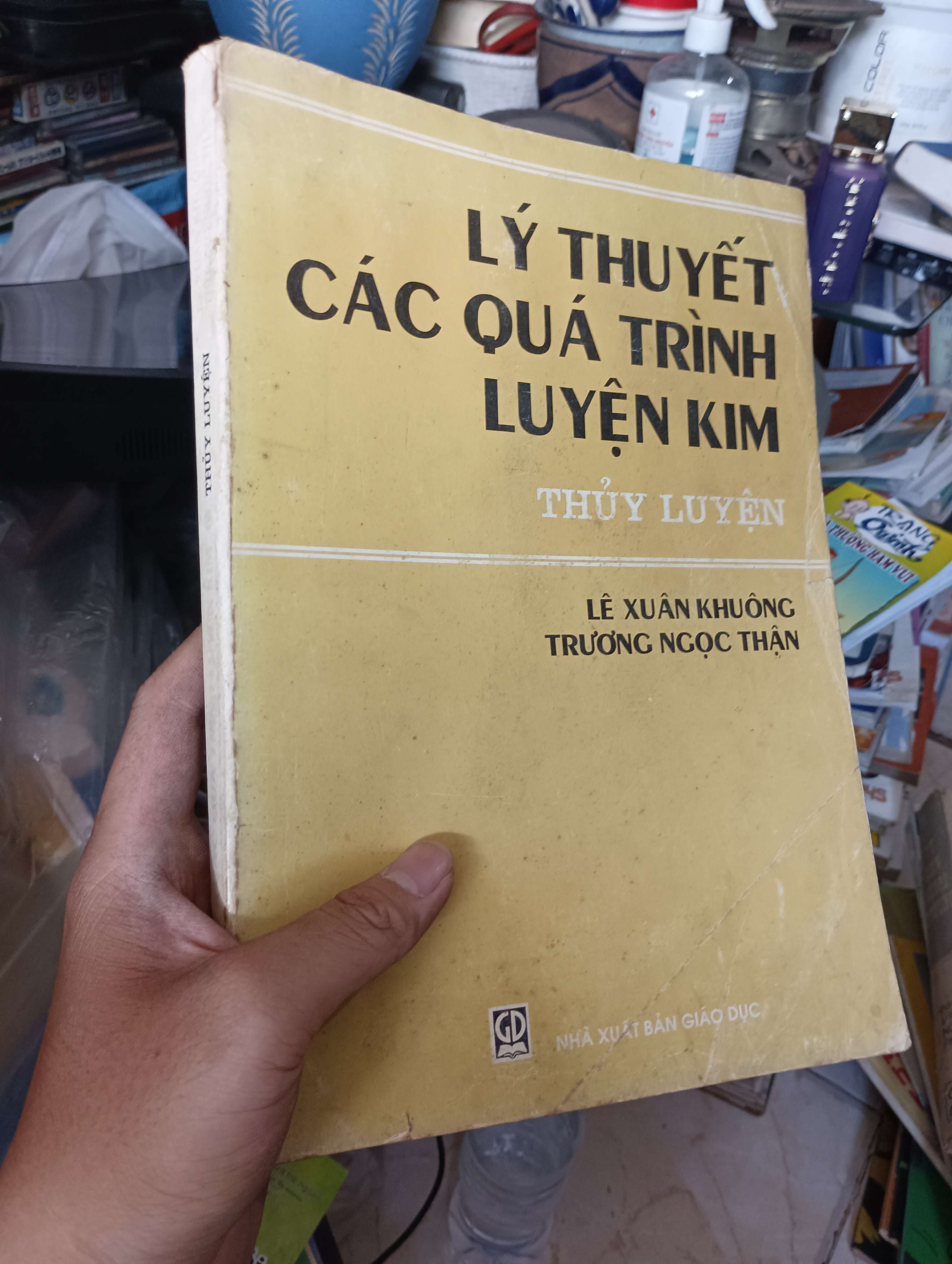 Lý thuyết các quá trình luyện kim - Thủy luyện - Lê Xuân Khuông, Trương Ngọc Thận 1998 (Sách giáo khoa - giáo trình) KSX