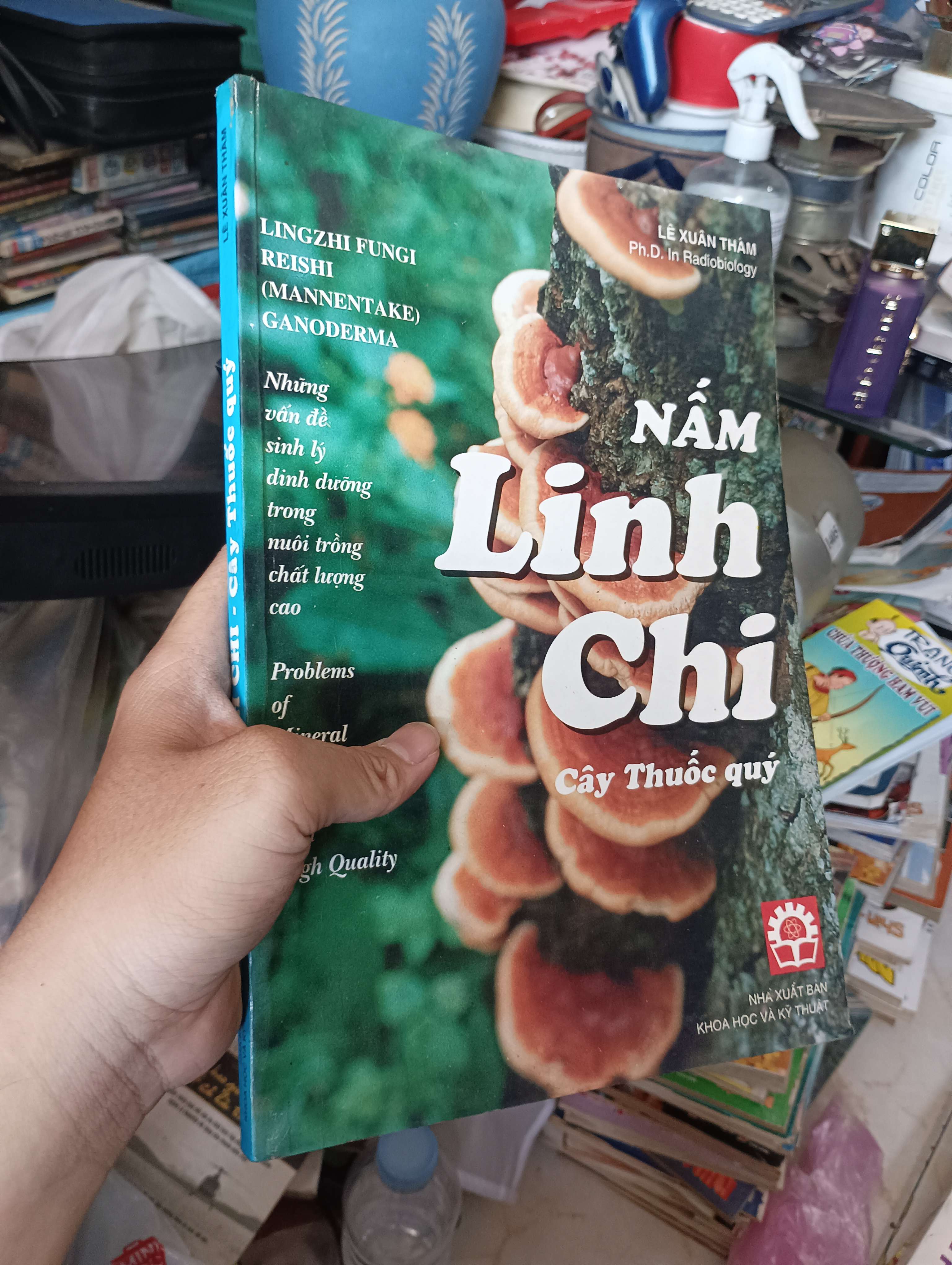 Nấm Linh Chi - Cây Thuốc Quý - Lê Xuân Thám 1998 (Sách kiến thức tổng hợp) KSX