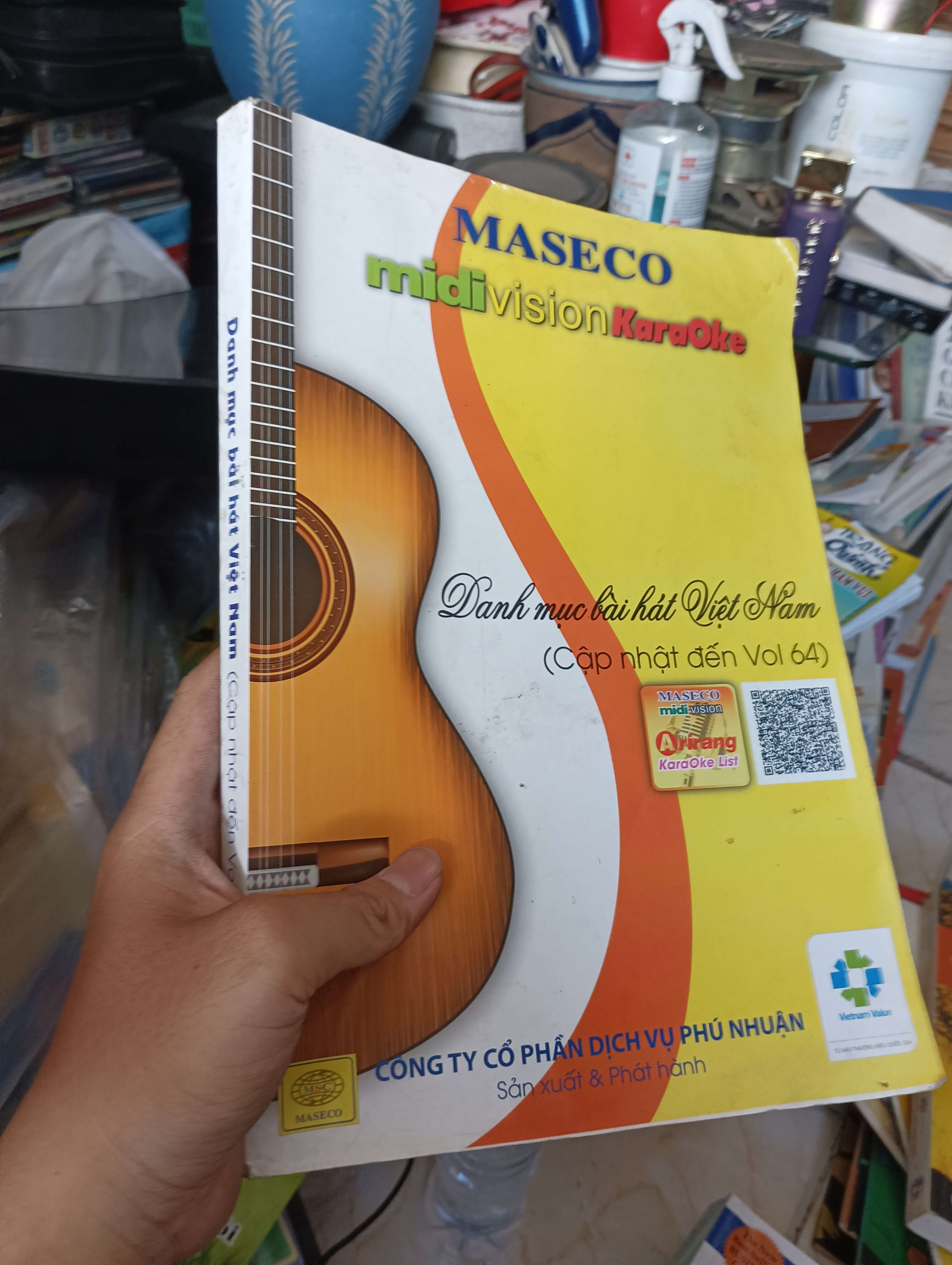 Danh mục bài hát Việt Nam (Cập nhật đến Vol 64) (Sách văn học) KSX