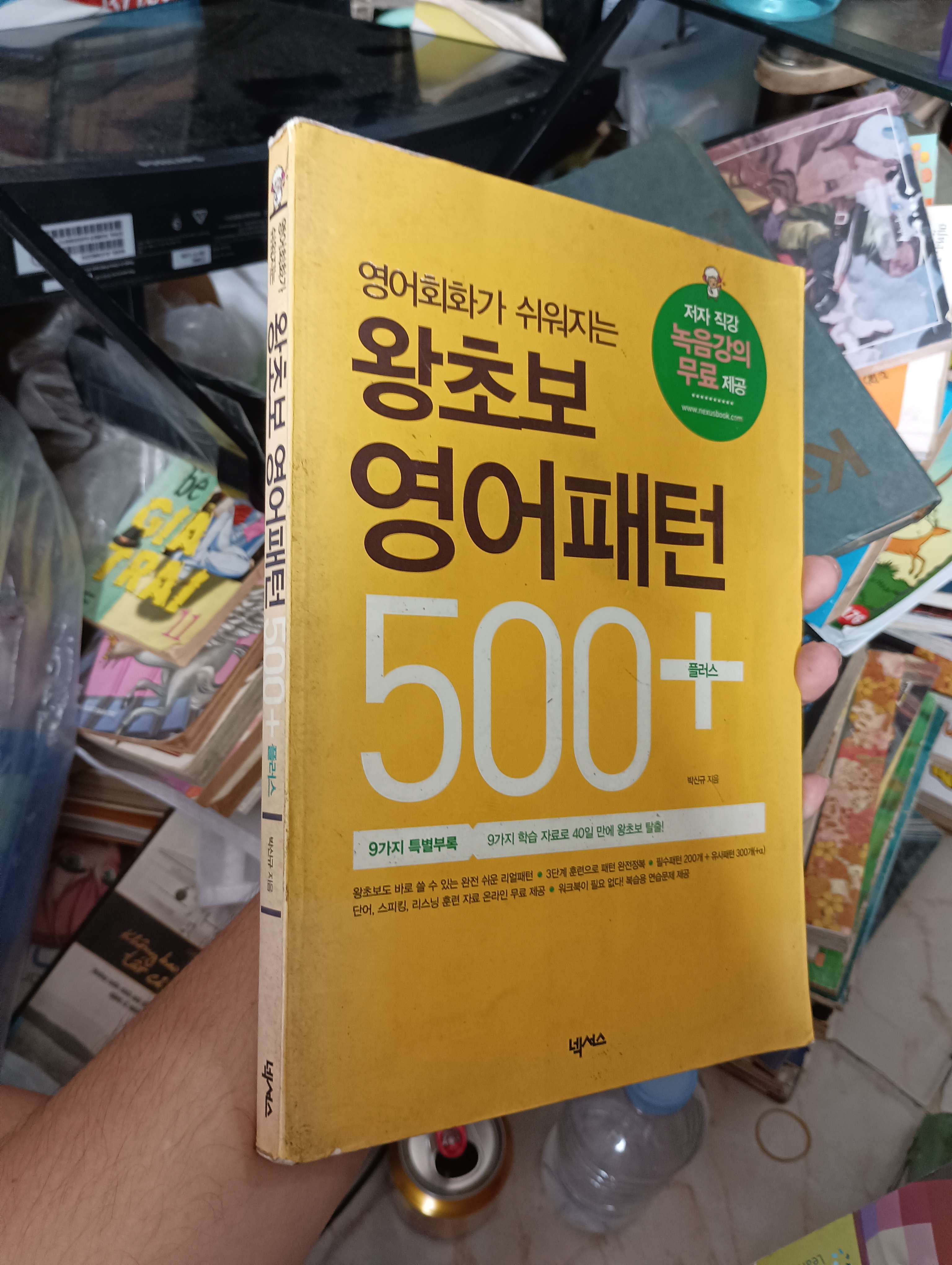 왕초보 영어패턴 500+ (Mẫu Câu Tiếng Anh Cho Người Mới Bắt Đầu Giúp Giao Tiếp Dễ Dàng Hơn 500+) - 박신규 2013 (Sách ngoại) KSX
