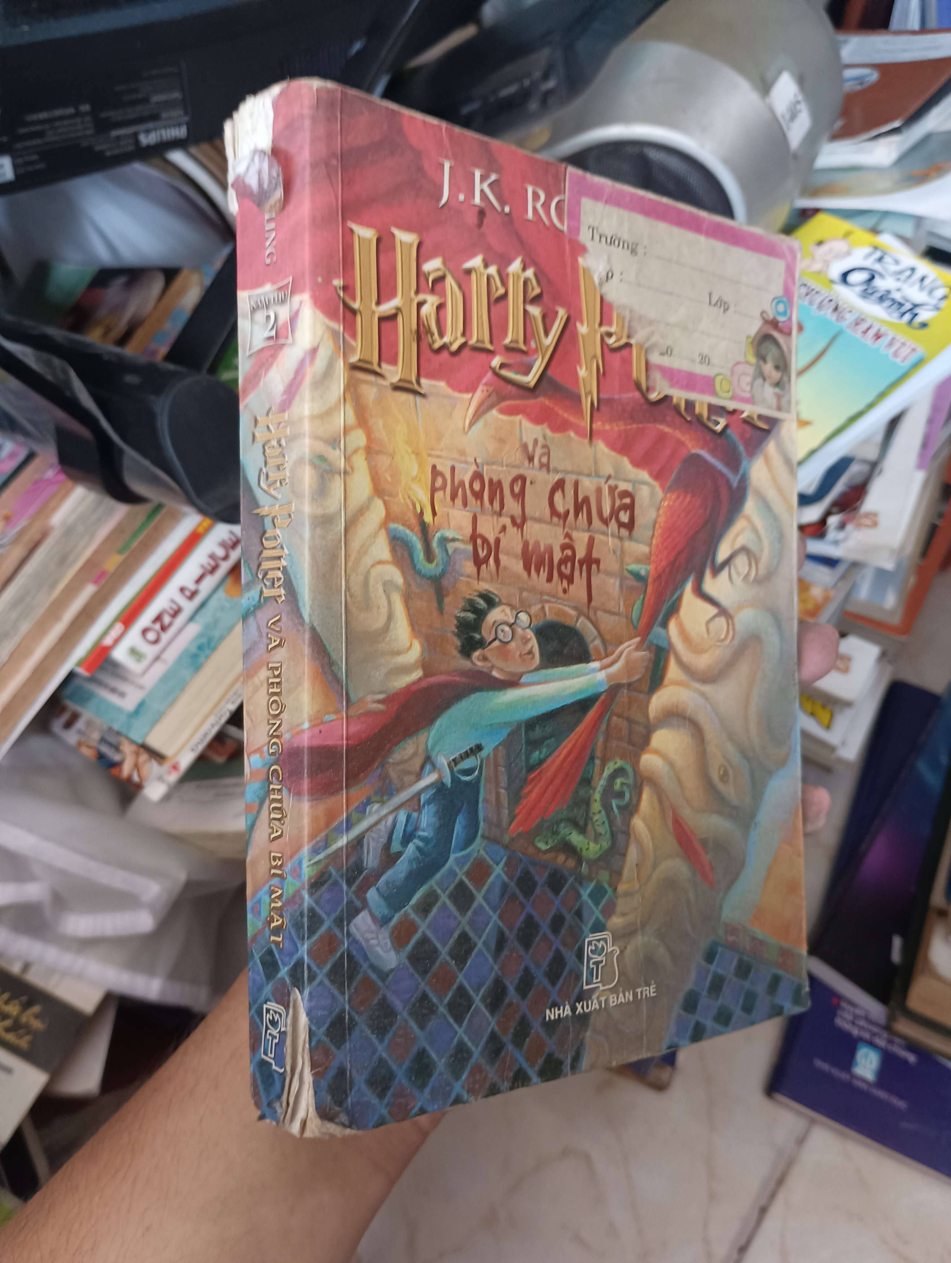 Harry Potter và phòng chứa bí mặt - JK. Rowling 2007 (Văn học nước ngoài) KSX