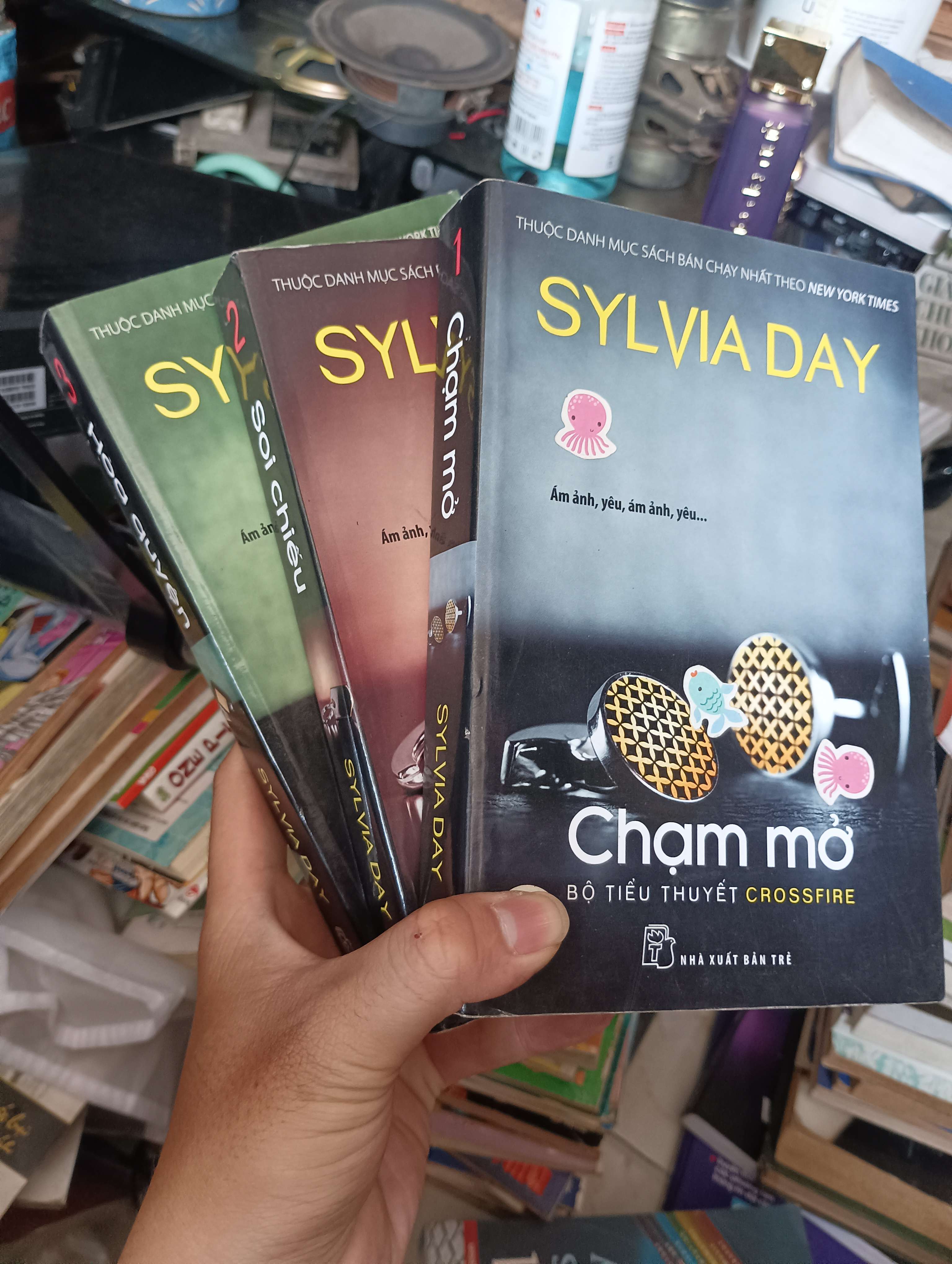 Chạm mờ (3 tập) - Sylvia Day 2014 (Tiểu Thuyết) KSX