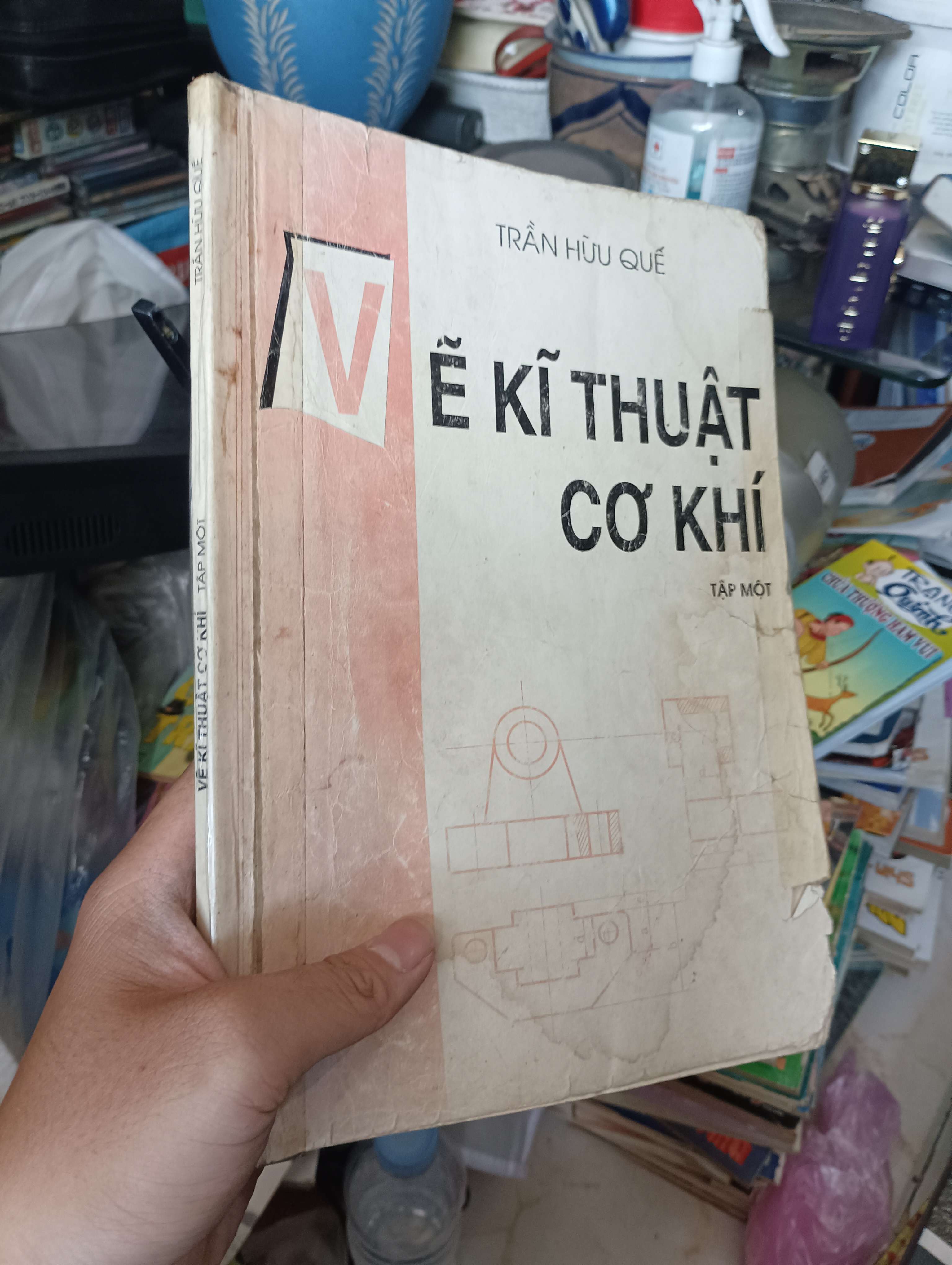 Vẽ Kĩ Thuật Cơ Khí - Tập Một - Trần Hữu Quế 2004 (Sách giáo khoa - giáo trình) KSX