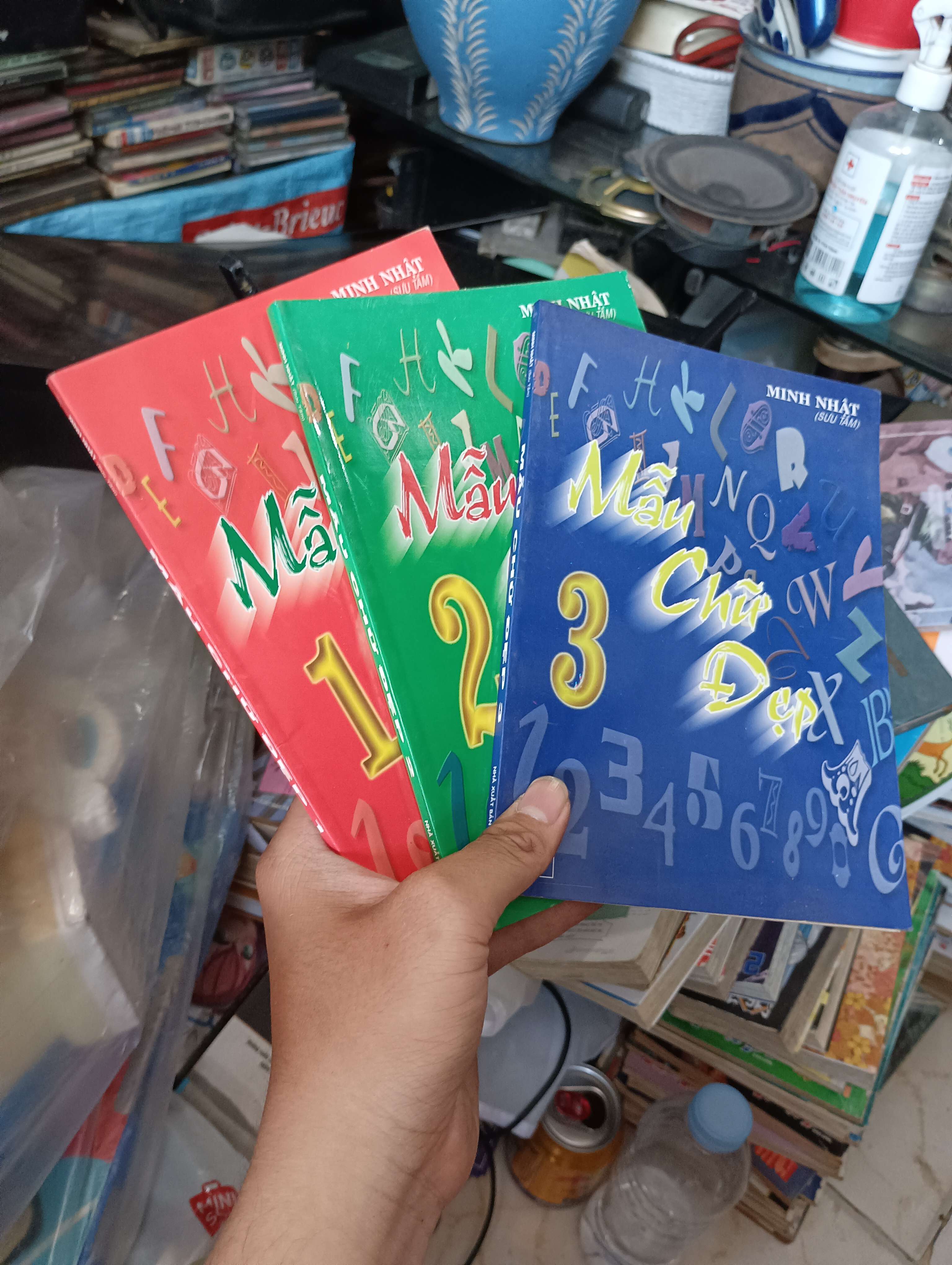 Mẫu Chữ Đẹp (3 Tập) - Minh Nhất 2002 (Sách thiếu nhi) KSX