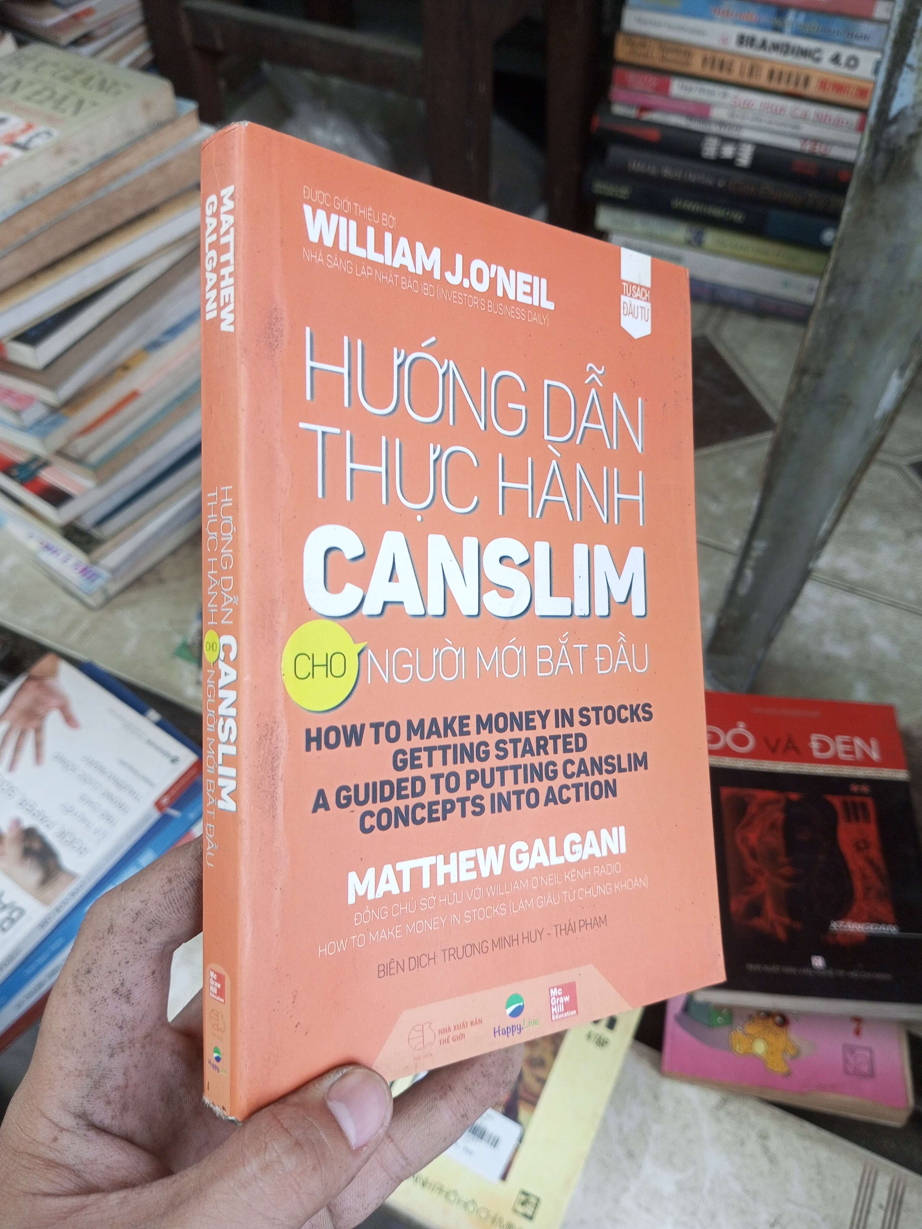 Hướng Dẫn Thực Hành CANSLIM Cho Người Mới Bắt Đầu - Matthew Galgani Sách in (Sách kiến thức tổng hợp) BGB (NSX)