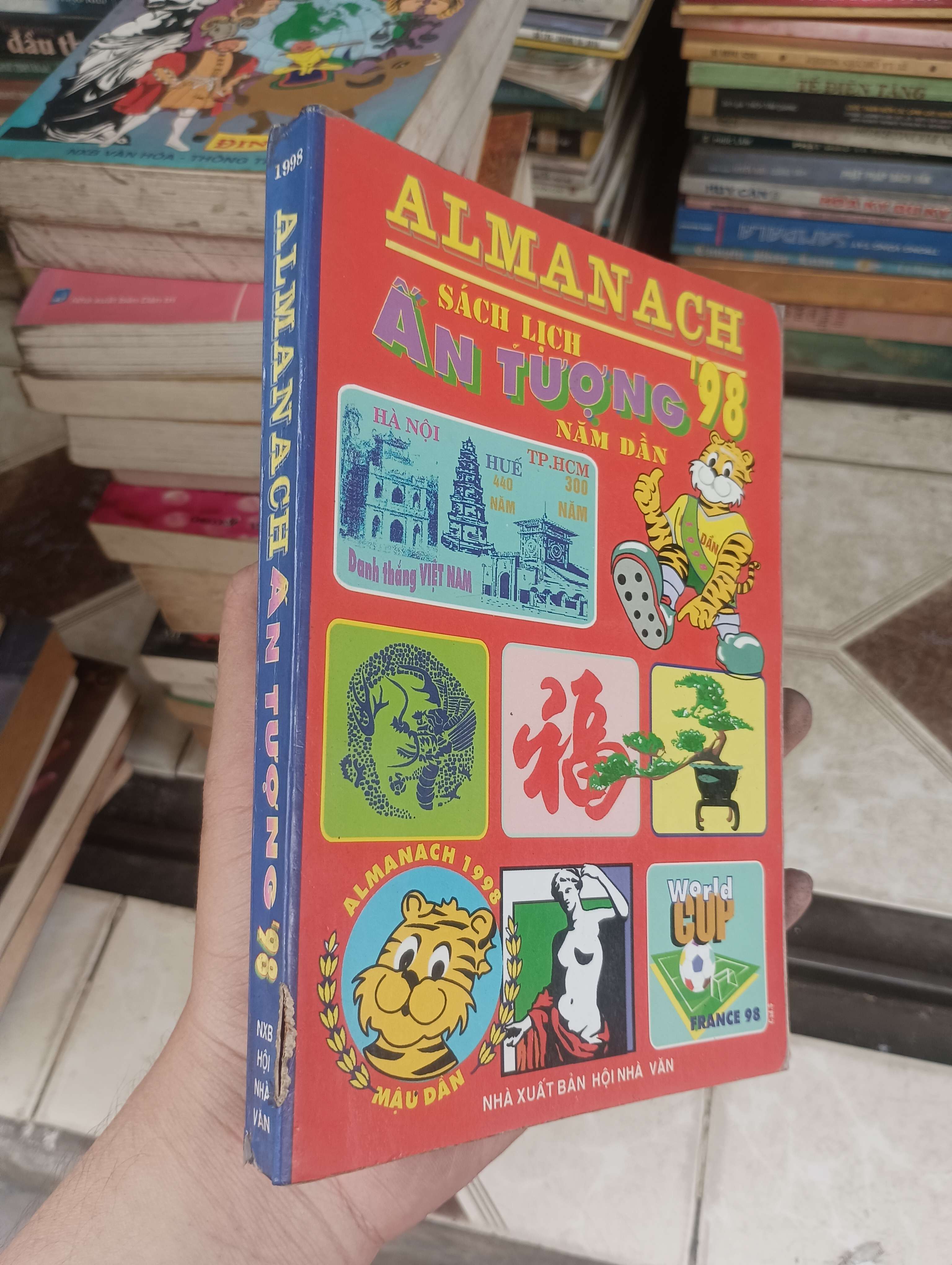 Almanach Sách Lịch Ấn Tượng '98 Năm Dần 1997 (Sách văn học) BGB