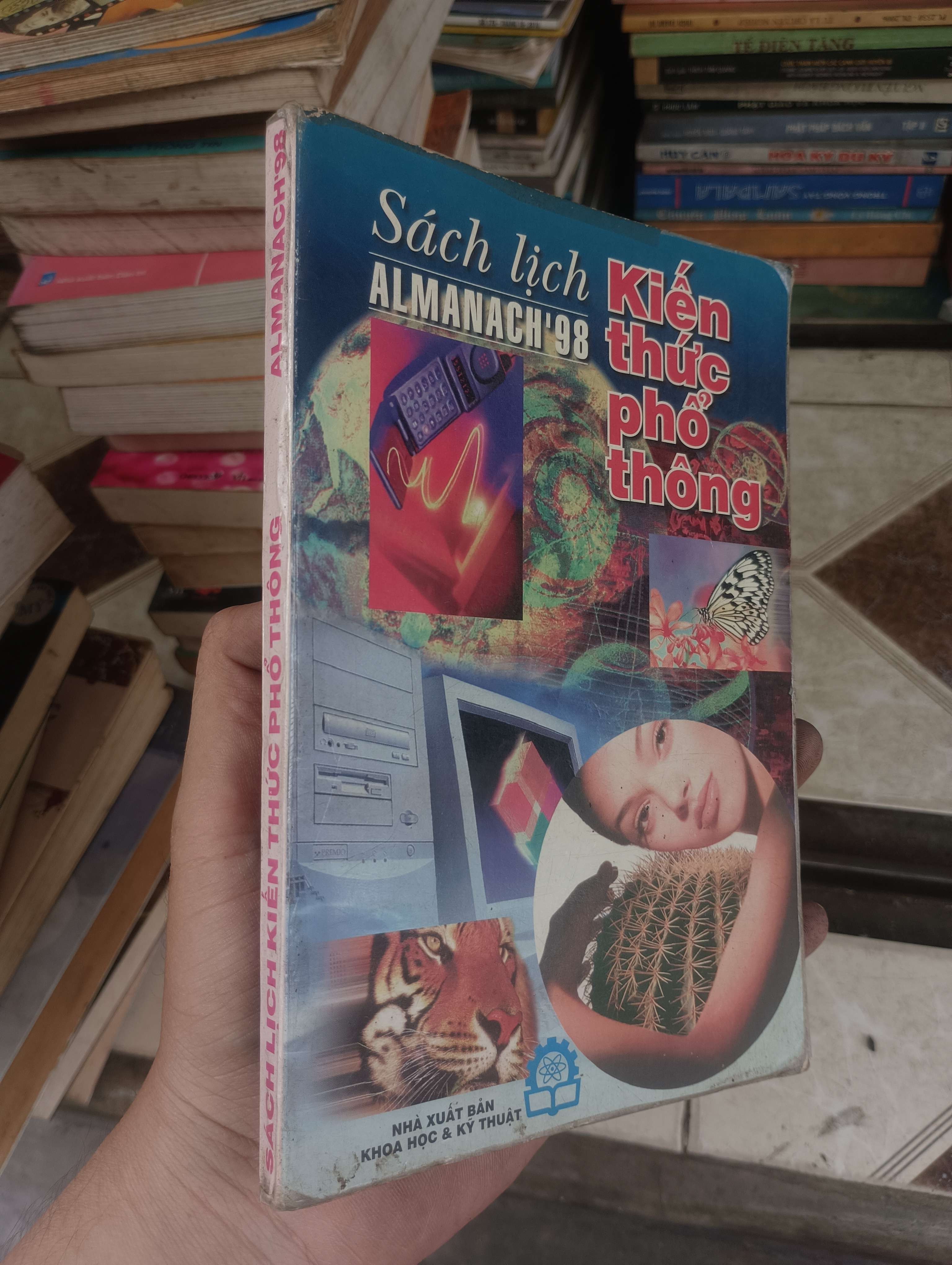 Sách lịch ALMANACH '98 Kiến thức phổ thông 1998 (Sách văn học) BGB
