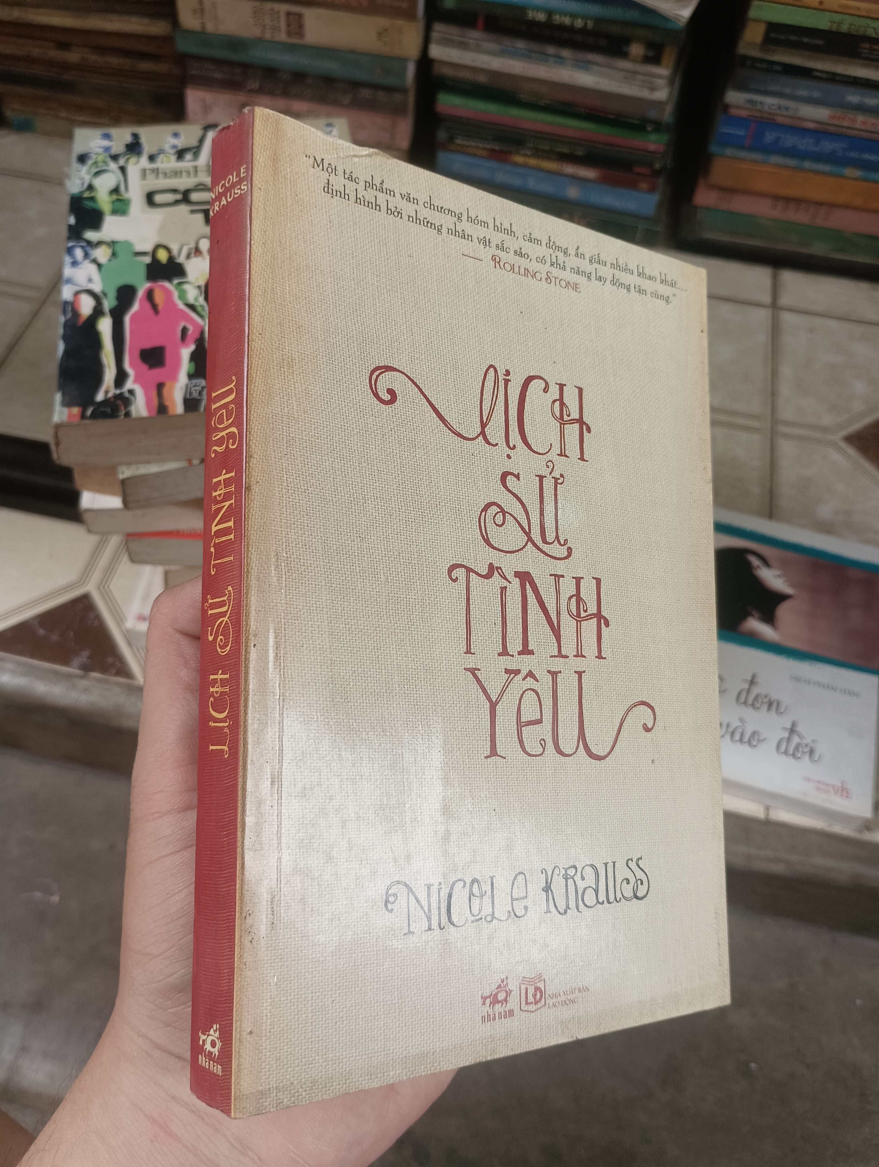 Lịch Sử Tình Yêu - Nicole Krauss 2010 (Tiểu Thuyết) BGB