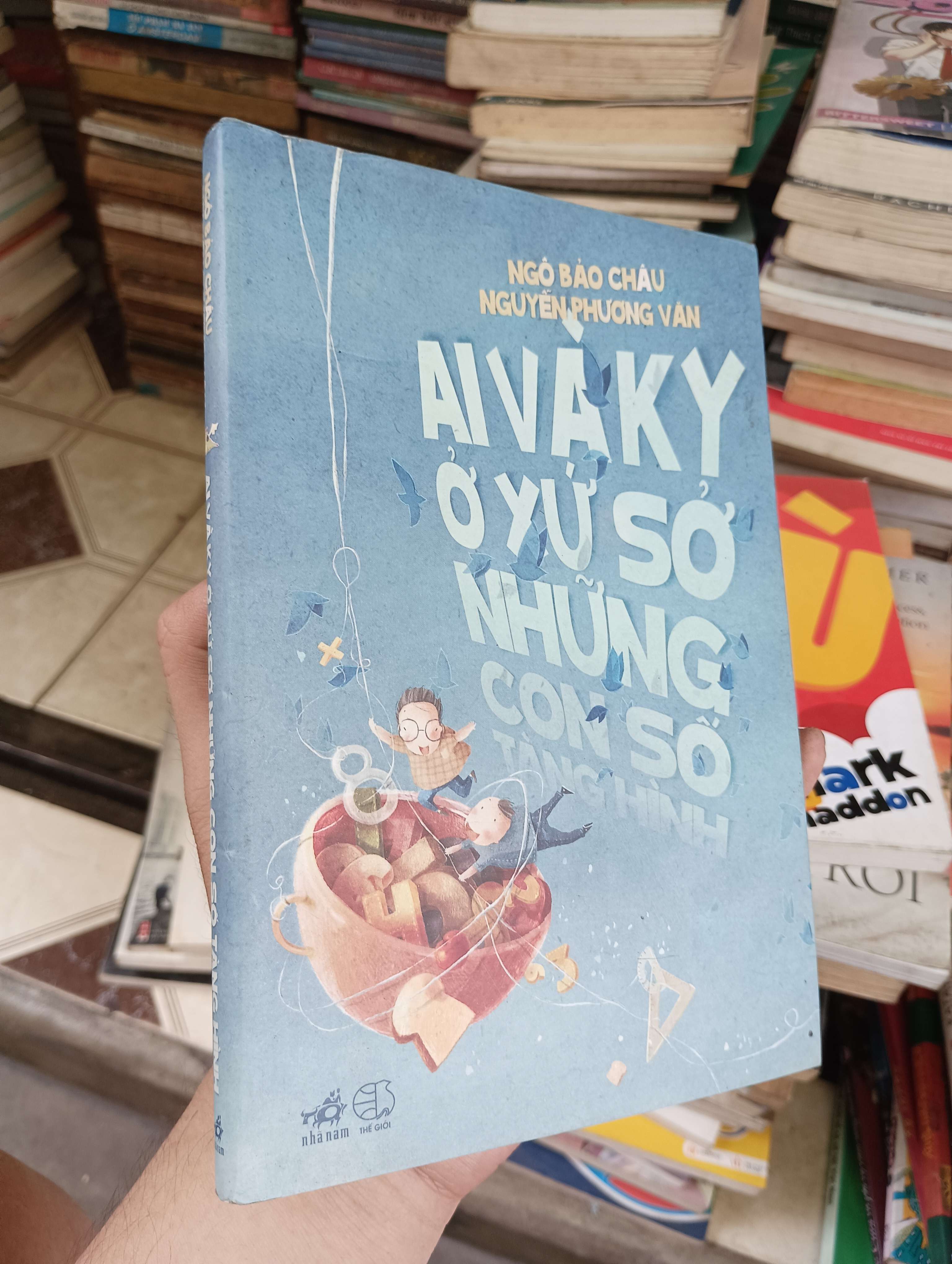 Ai và ky ở xứ sở những con số tàng hình - Ngô Bảo Châu, Nguyễn Phương Văn 2012 (Sách thiếu nhi) BGB