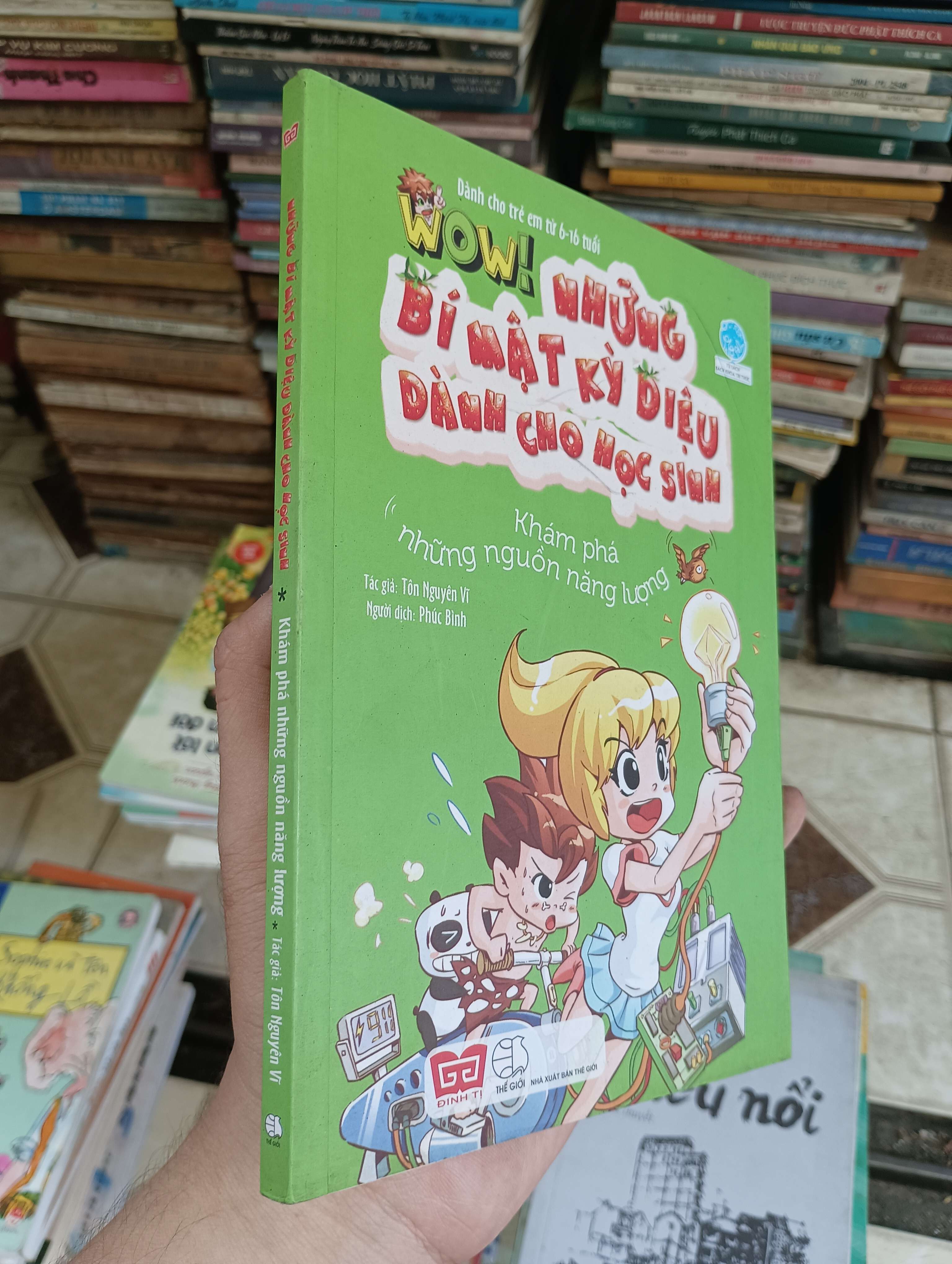 WOW! Những bí mật kỳ diệu dành cho học sinh - Tôn Nguyên Vĩ 2018 (Sách thiếu nhi) BGB