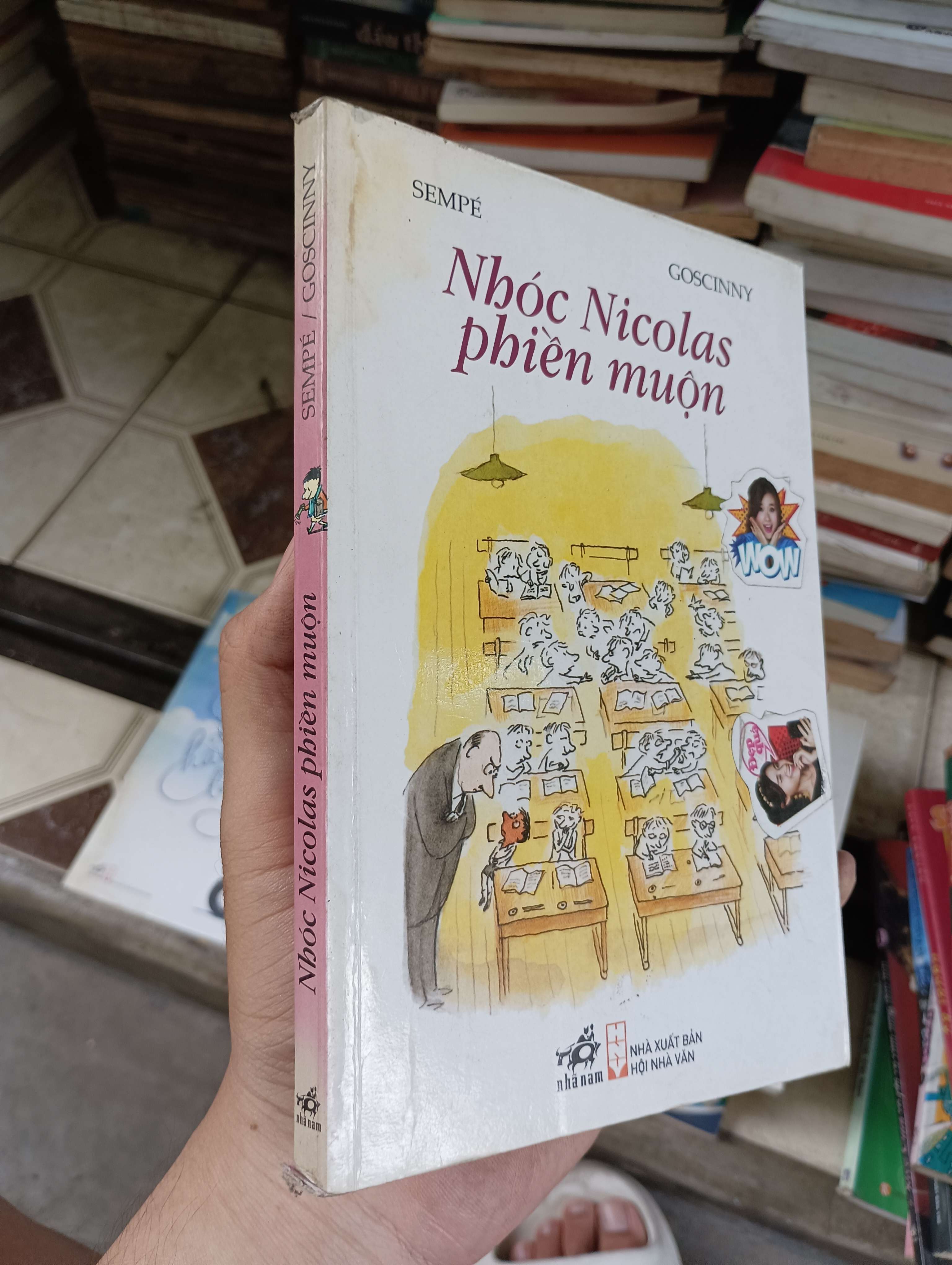 Nhóc Nicolas phiêu muộn - Sempé & Goscinny 2012 (Sách thiếu nhi) BGB