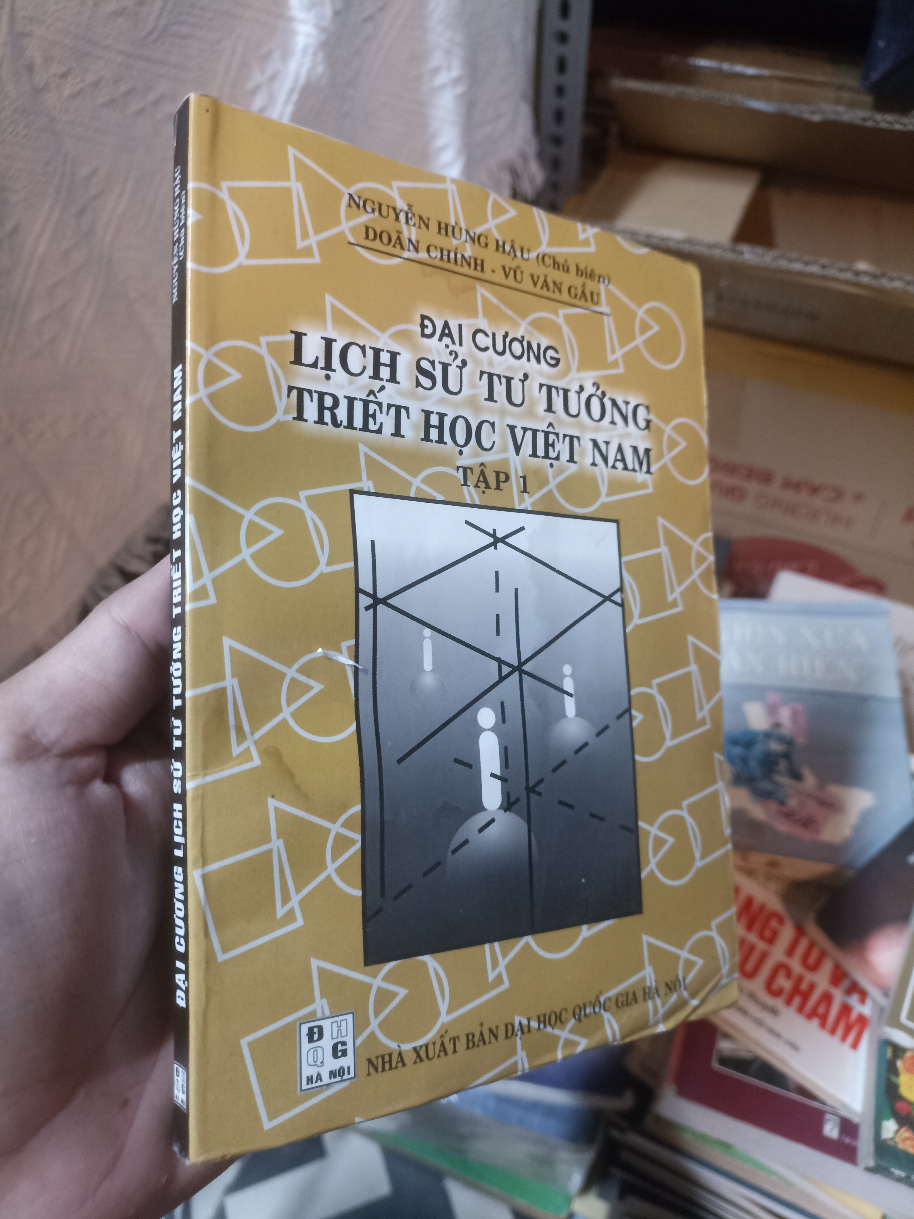 Đại cương lịch sử triết học Việt Nam tập 1 Từng bị ẩm nên nhăn (Sách giáo khoa - giáo trình) NSX