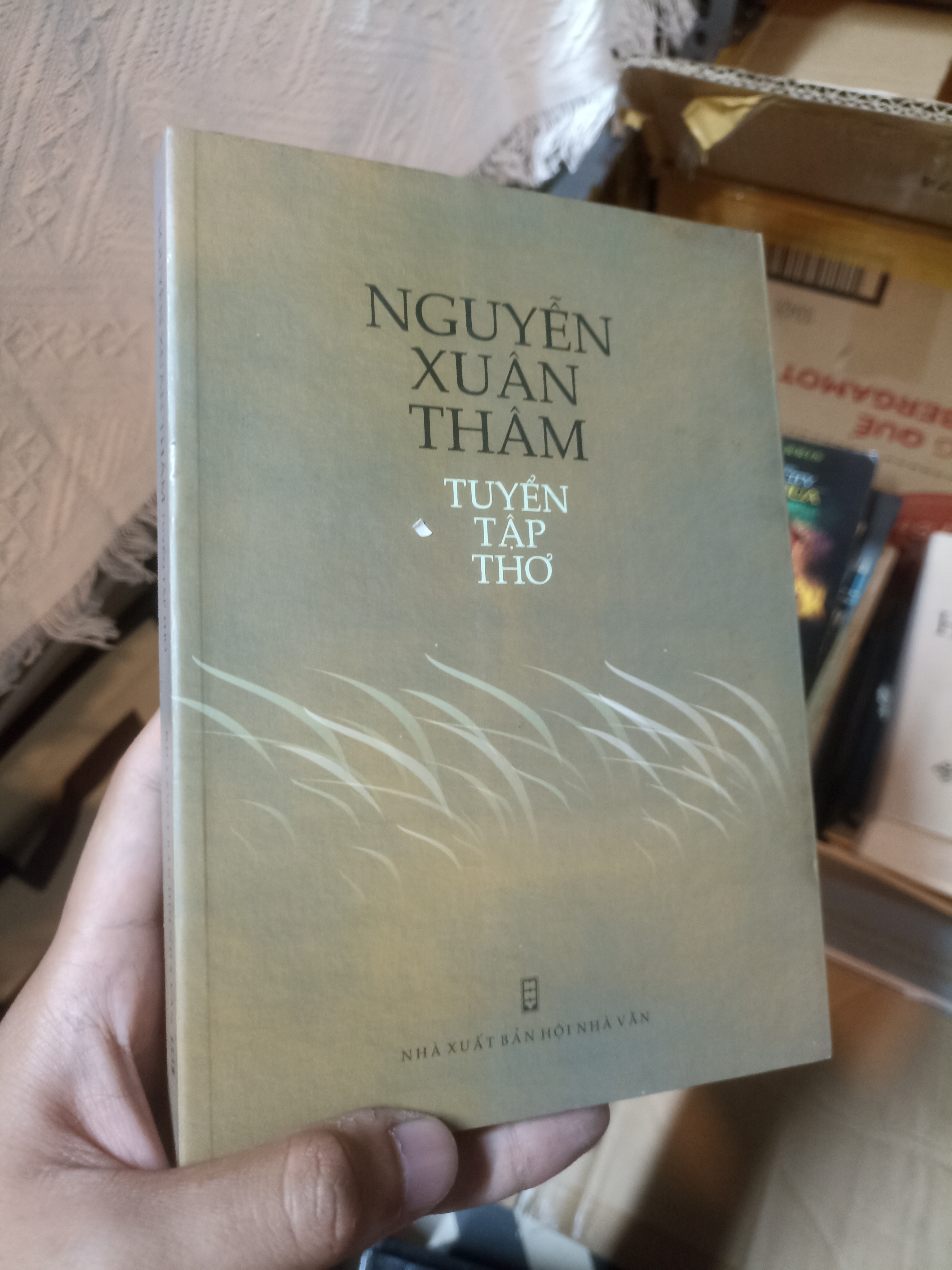 Nguyễn Xuân Thâm tuyển tập thơ (Sách văn học) NSX