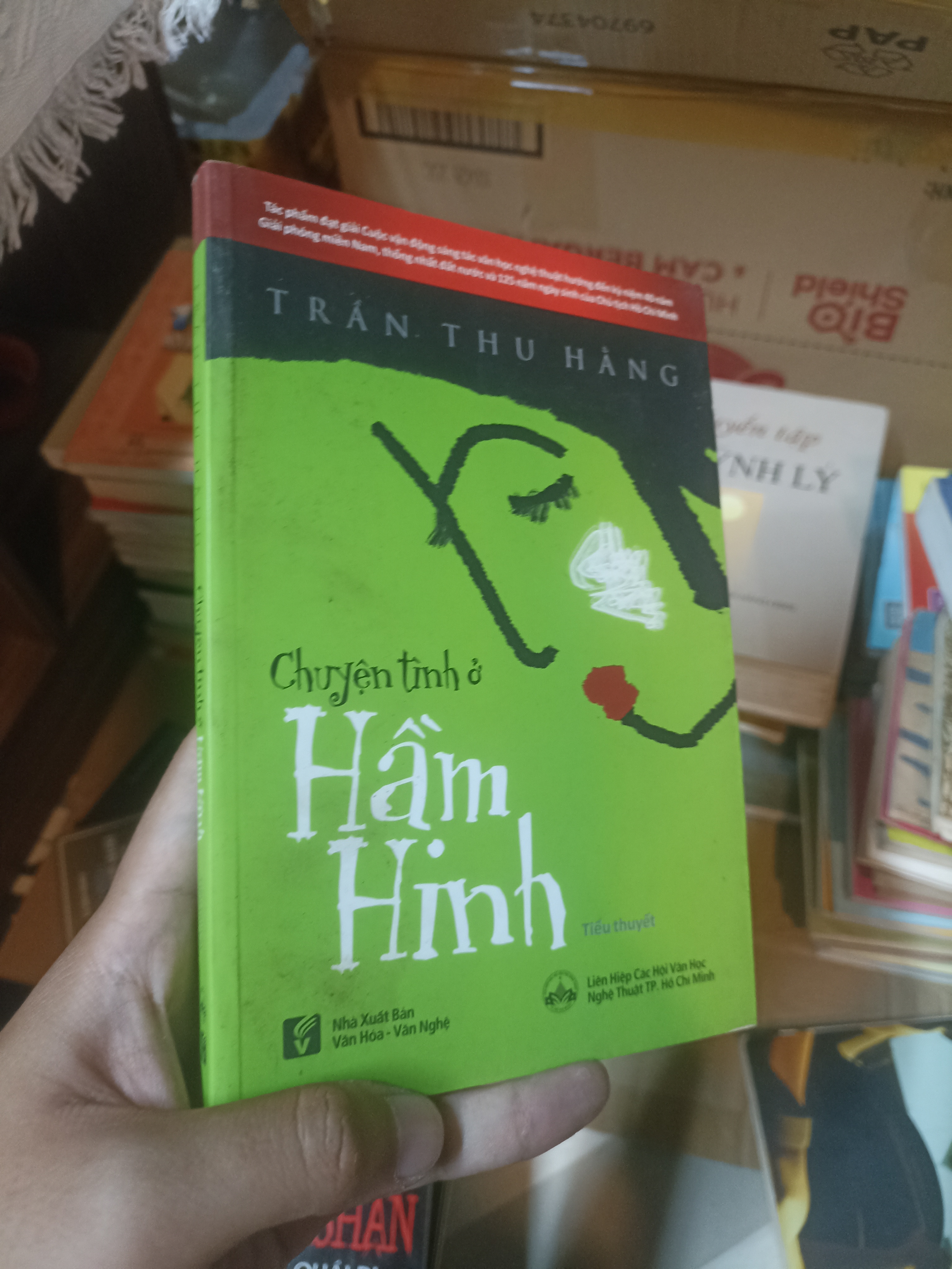Chuyện tình ở Hầm Hinh - Trần Thu Hằng (Sách văn học) NSX
