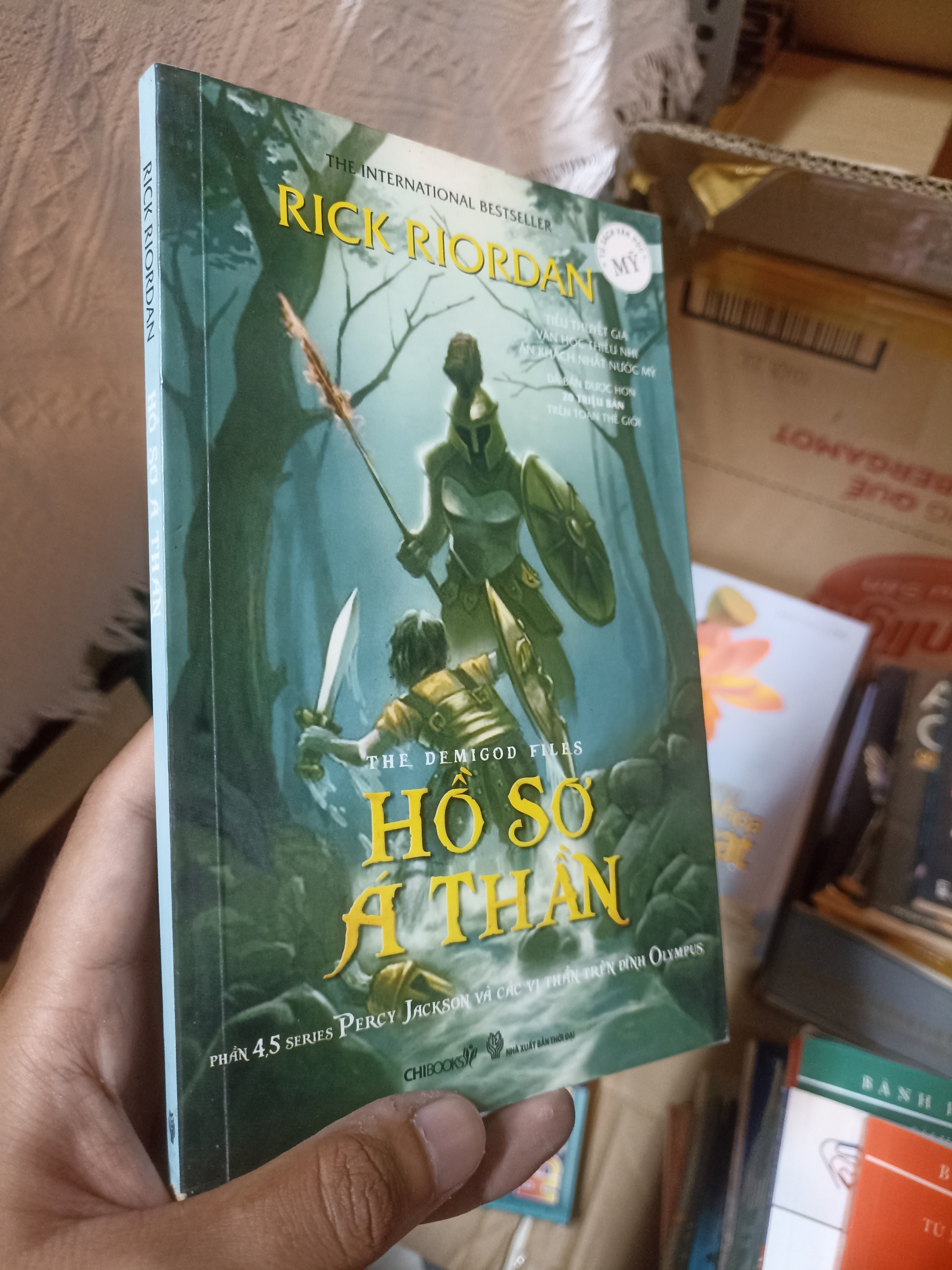Hồ sơ Á thần - Rick Riordan (Sách văn học) NSX