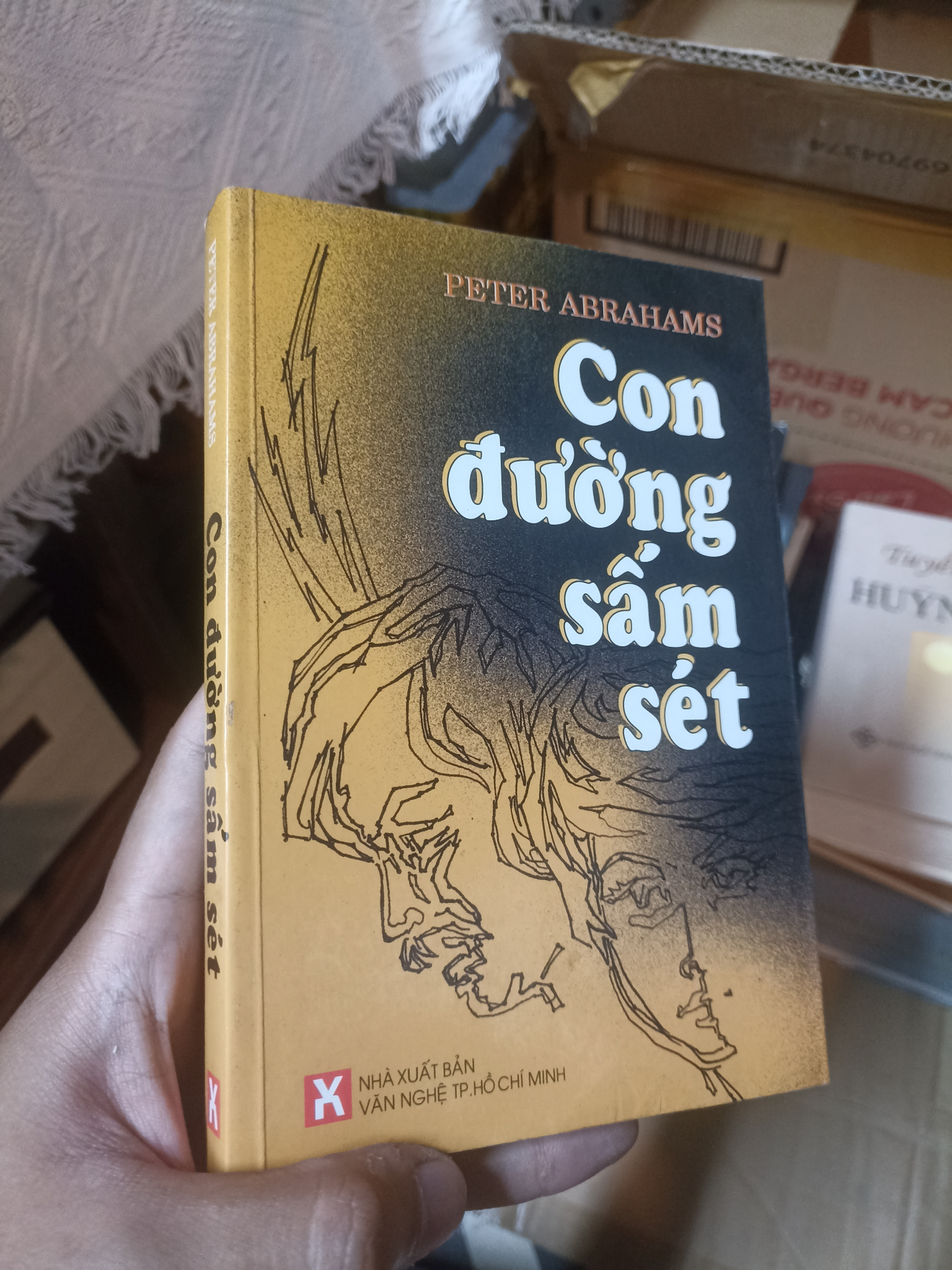 Con đường sấm sét - Peter Abrahams (Sách văn học) NSX