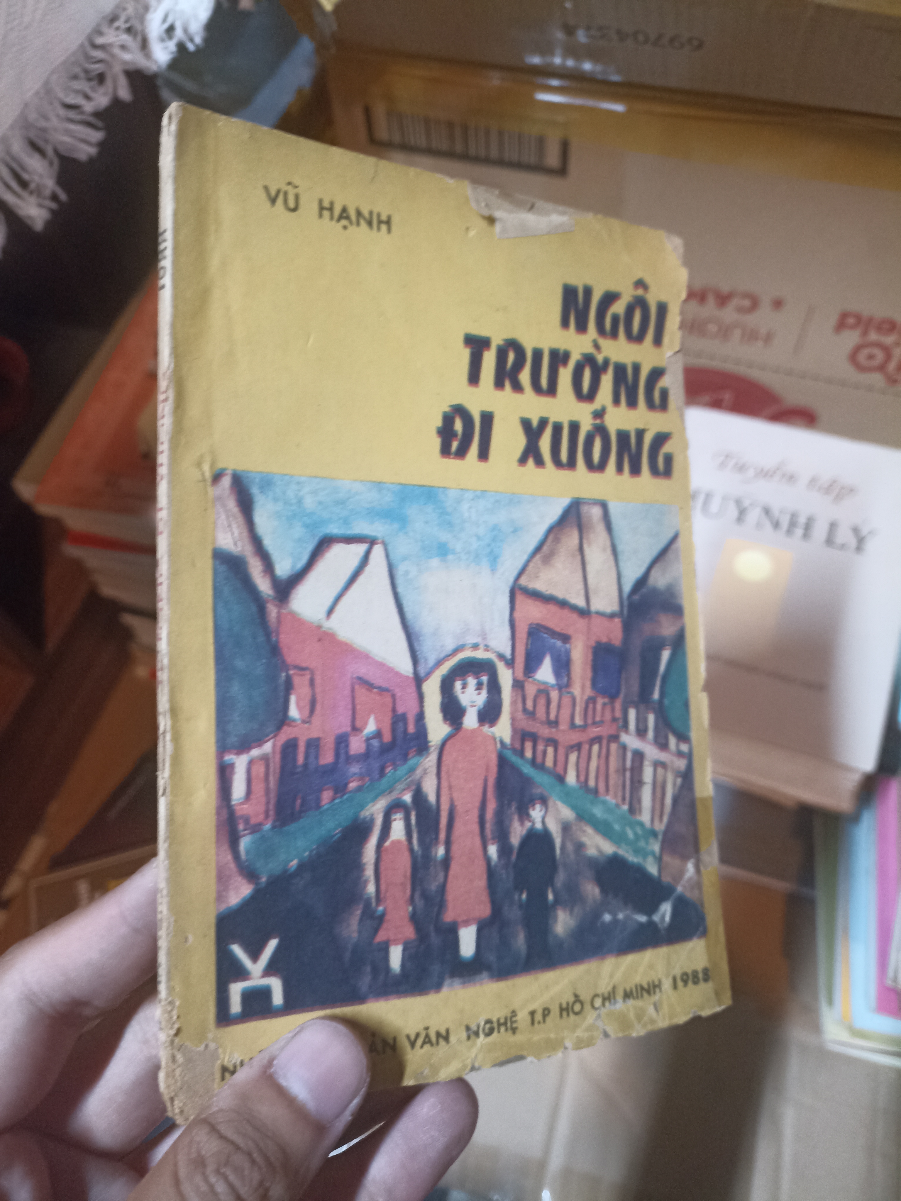 Ngôi trường đi xuống - Vũ Hạnh 1988 (Sách văn học) NSX