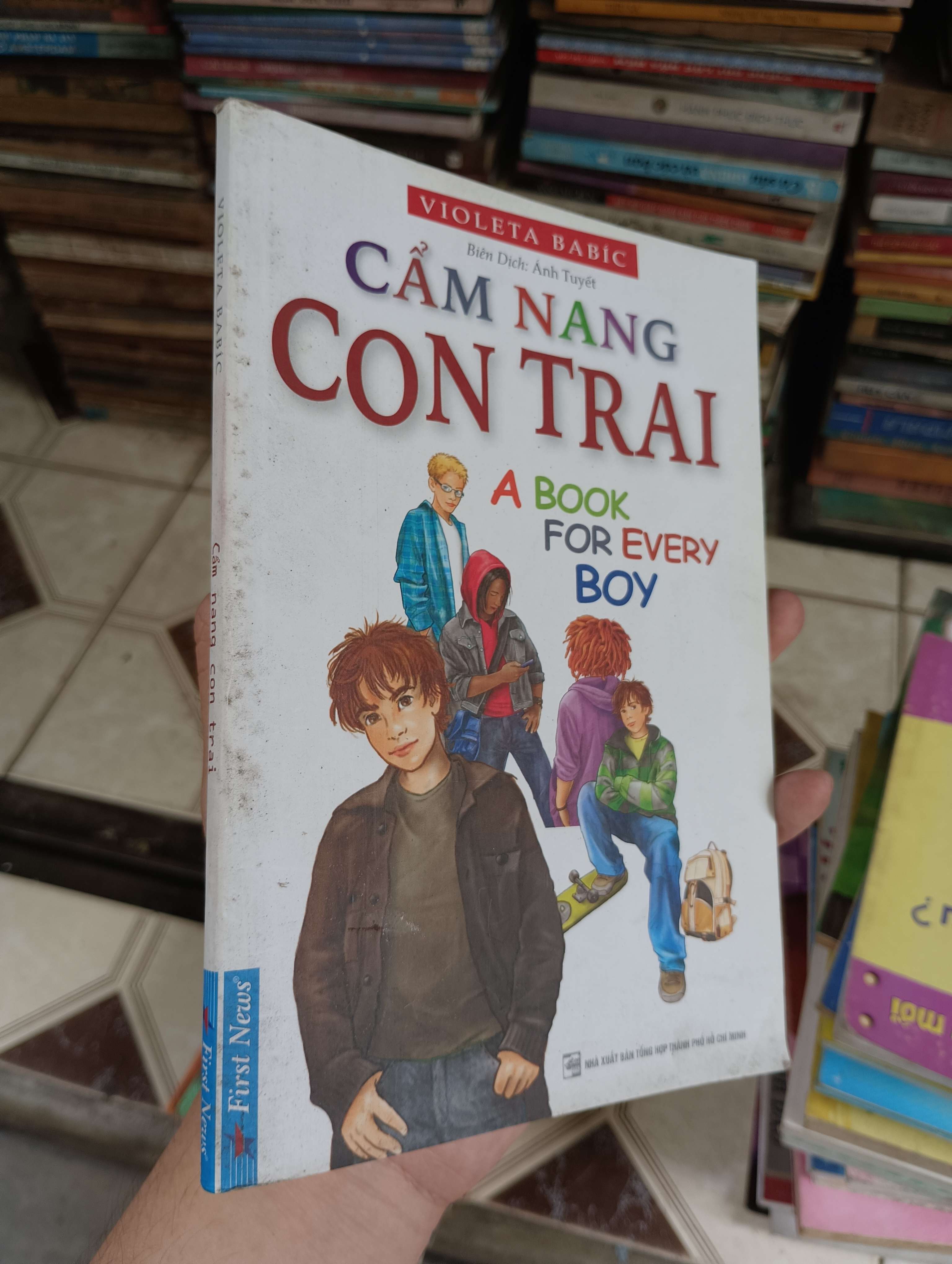Cẩm Nang Con Trai - Violeta Babic 2018 (Sách tâm lý học - giới tính) BGB