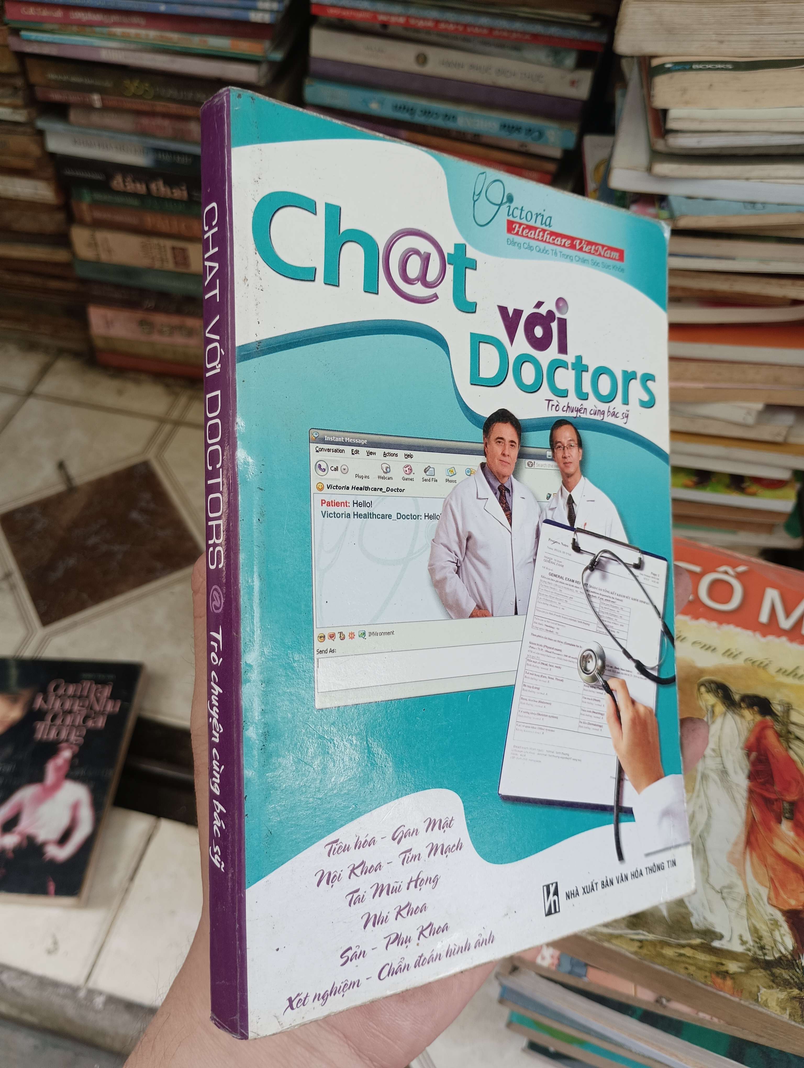 Ch@t với Doctors - Trò chuyện cùng bác sĩ 2008 (Sách Y học - Sức khỏe - Thể thao) BGB