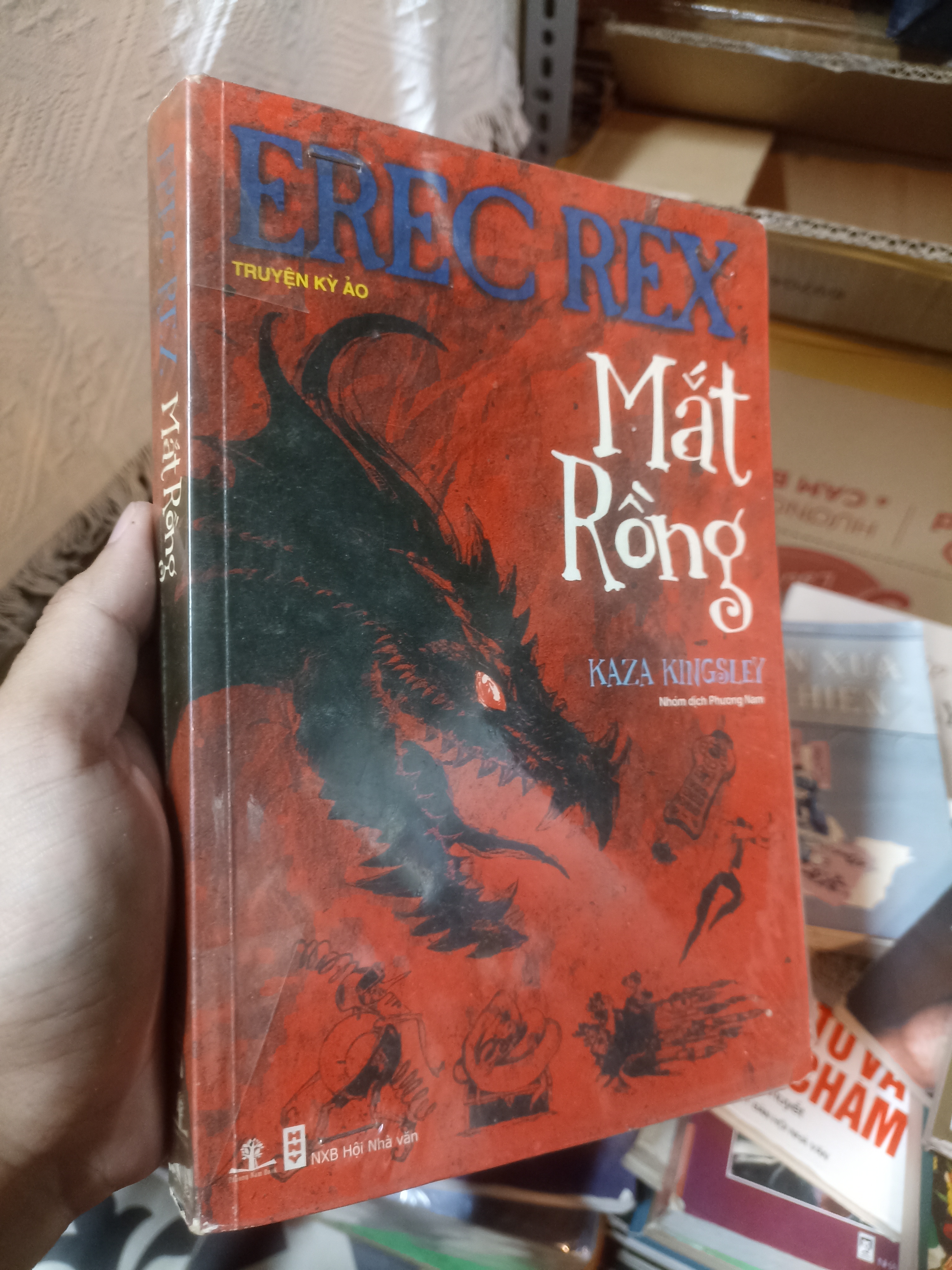 Erec Rex: Mắt rồng - Kaza Kingsley (Sách văn học) NSX