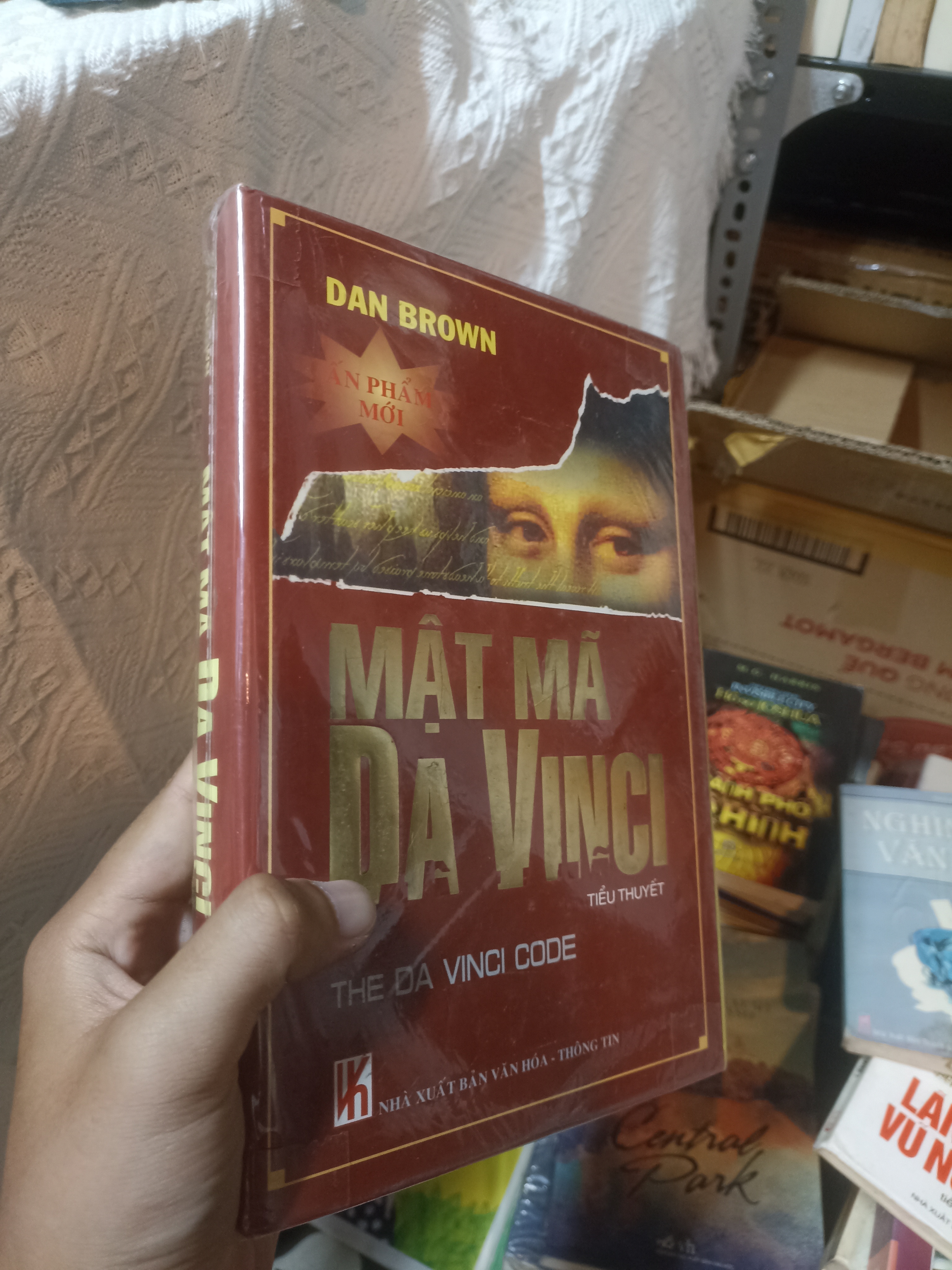 Mật mã Davinci (Bìa cứng) - Dan Brown (Sách văn học) NSX
