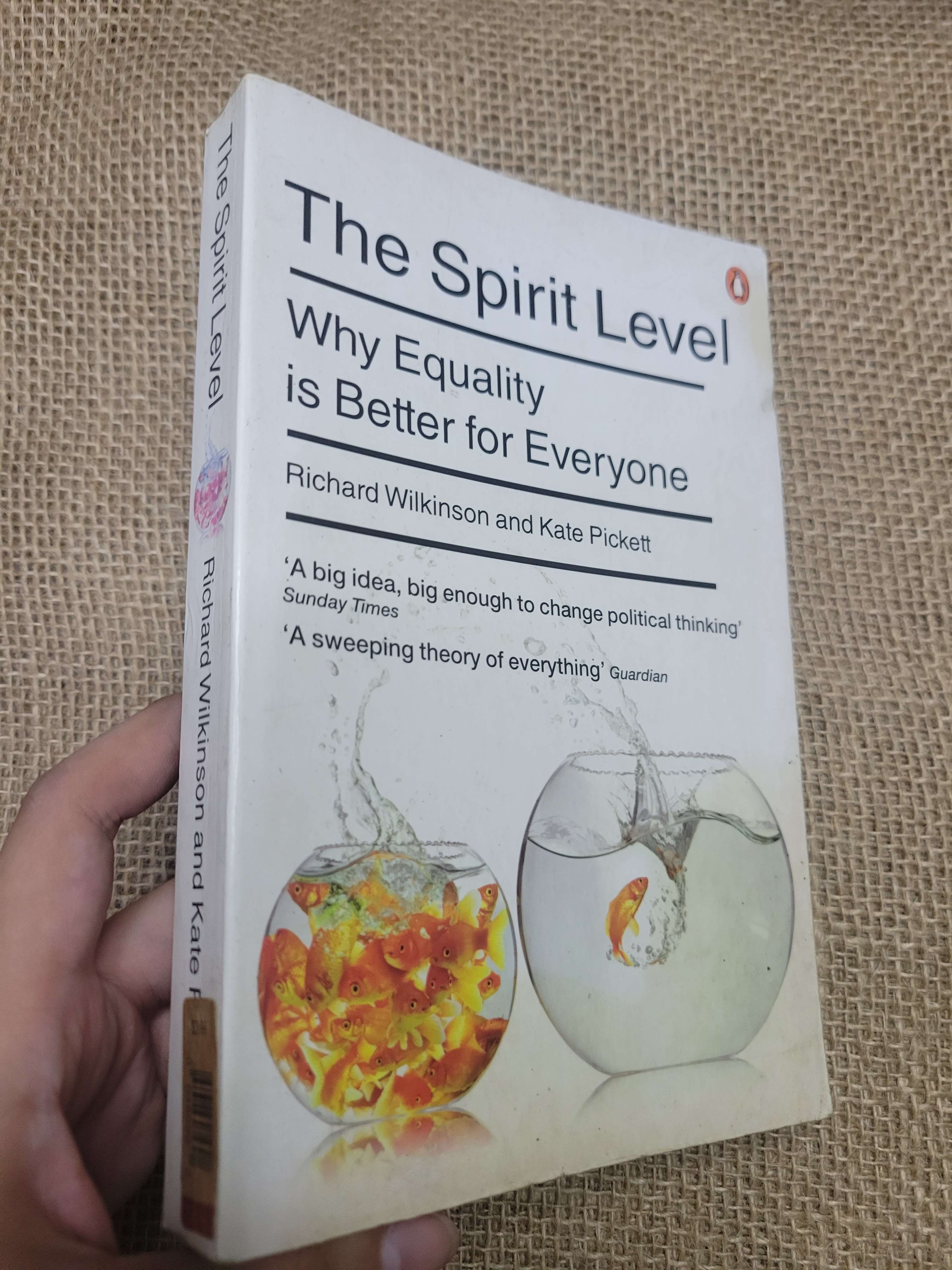 The Spirit Level - Richard Wilkinson and Kate Pickett mới 80% bẩn bìa, ố (Sách ngoại) HLSC