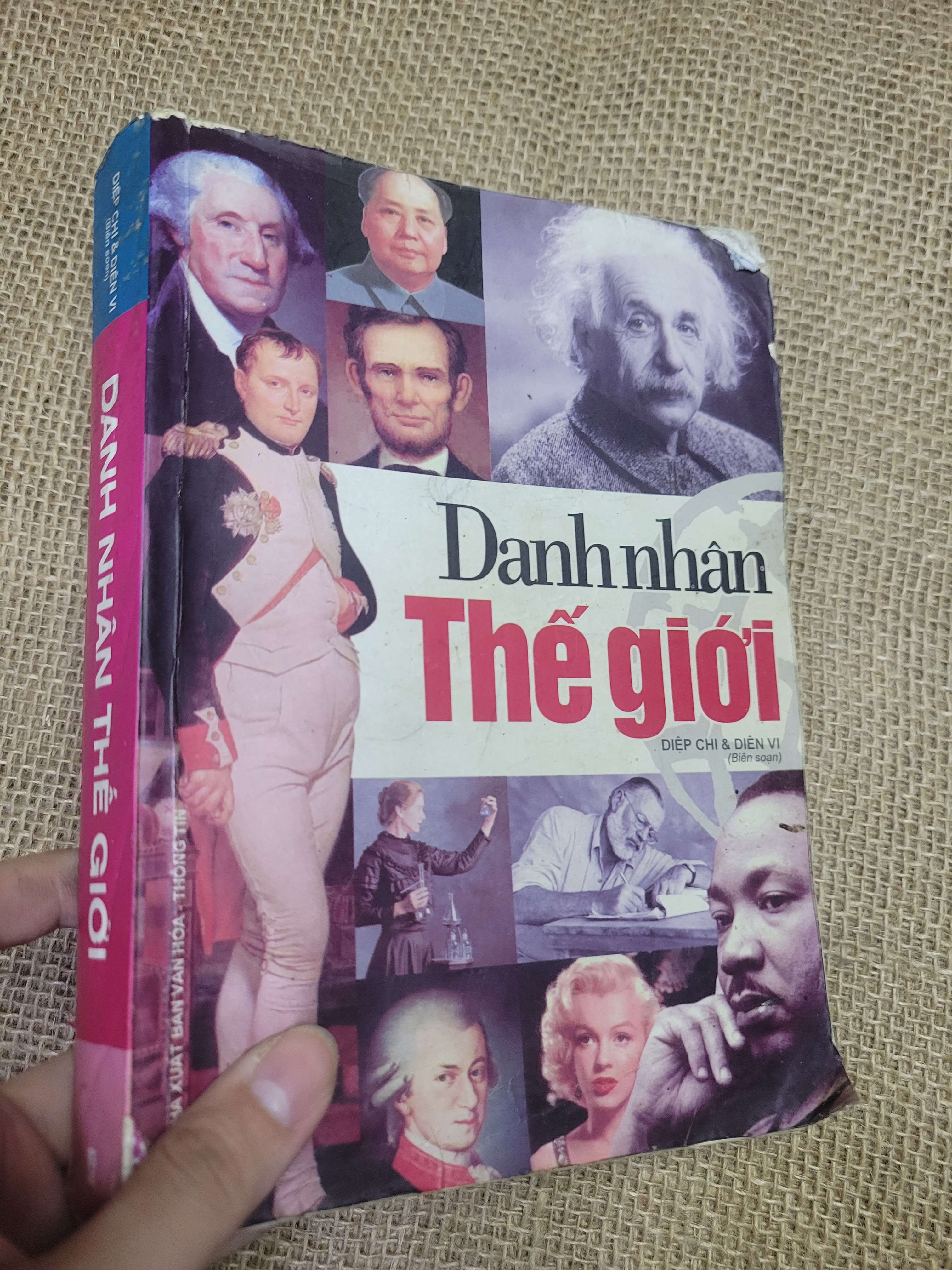 Danh nhân Thế giới - Diệp Chi & Diễn Vi 2009 mới 70% bẩn bìa, ố, tróc bìa tróc gáy (Sách Danh nhân) HLSC