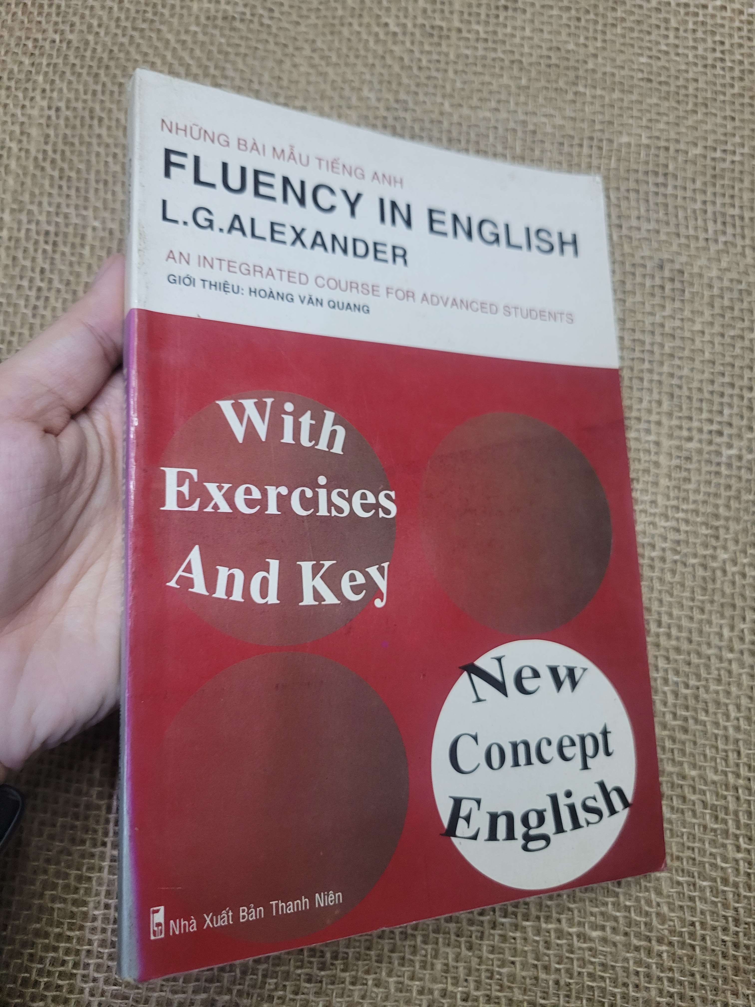 Fluency in English Những bài mẫu tiếng anh - L.G. Alexander mới 80% bẩn bìa, ố (Sách tự học tiếng Anh) HLSC
