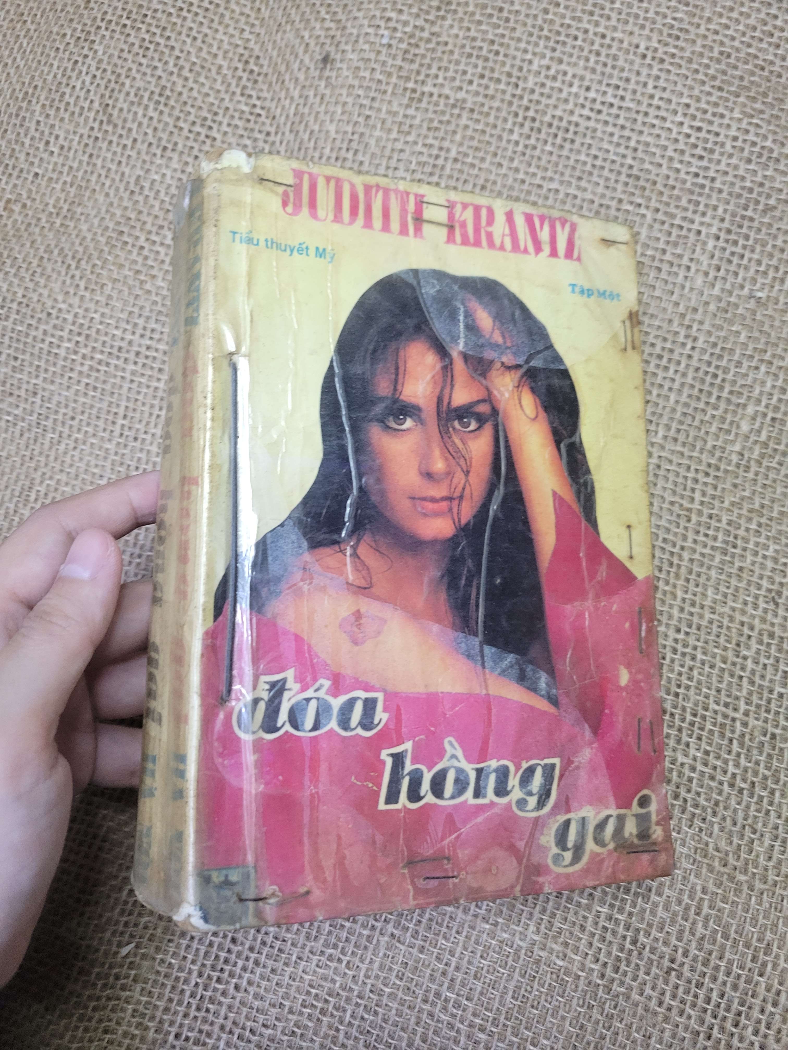 2 cuốn Đóa hồng gai - Judith Kraniz mới 80% bẩn bìa, ố (Sách văn học) HLSC
