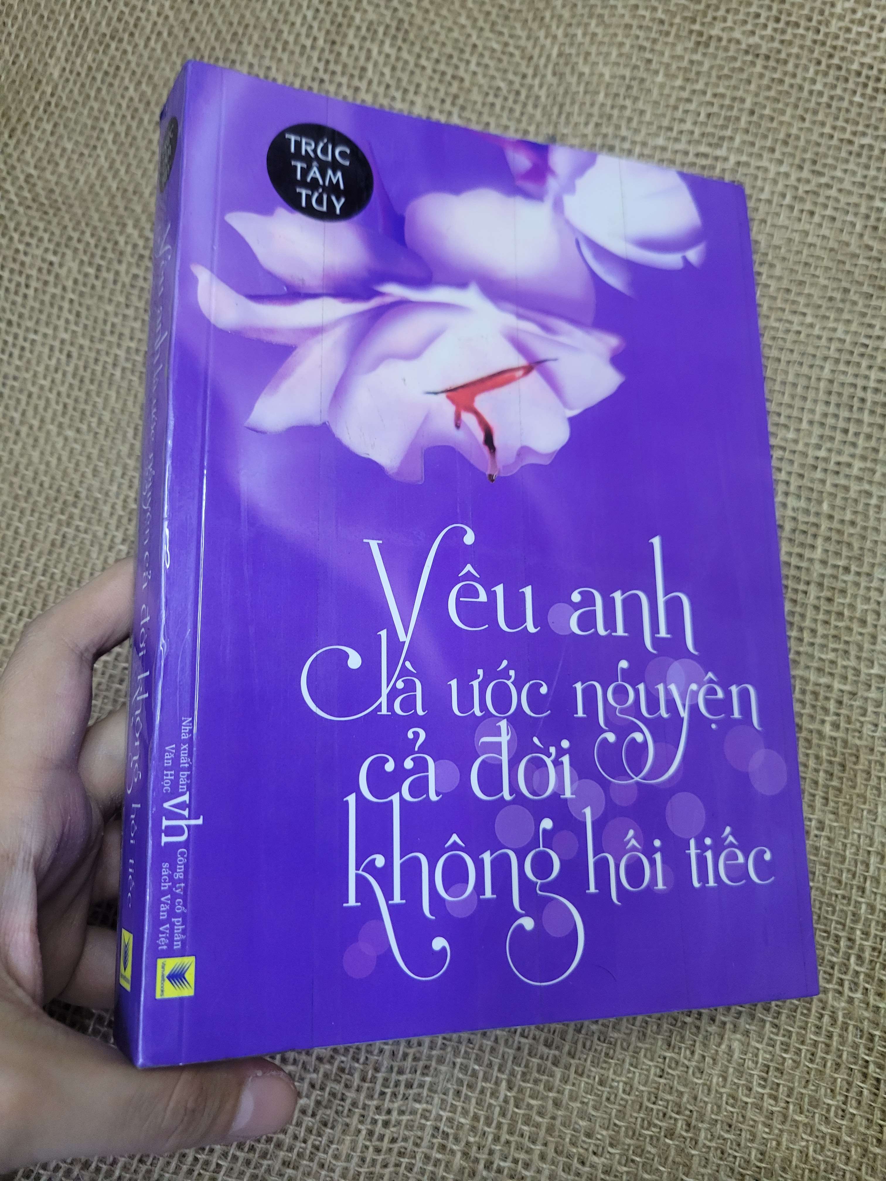 Yêu anh là ước nguyện cả đời không hối tiếc - Trúc Tâm Túy mới 80% bẩn bìa, ố (Sách văn học) HLSC